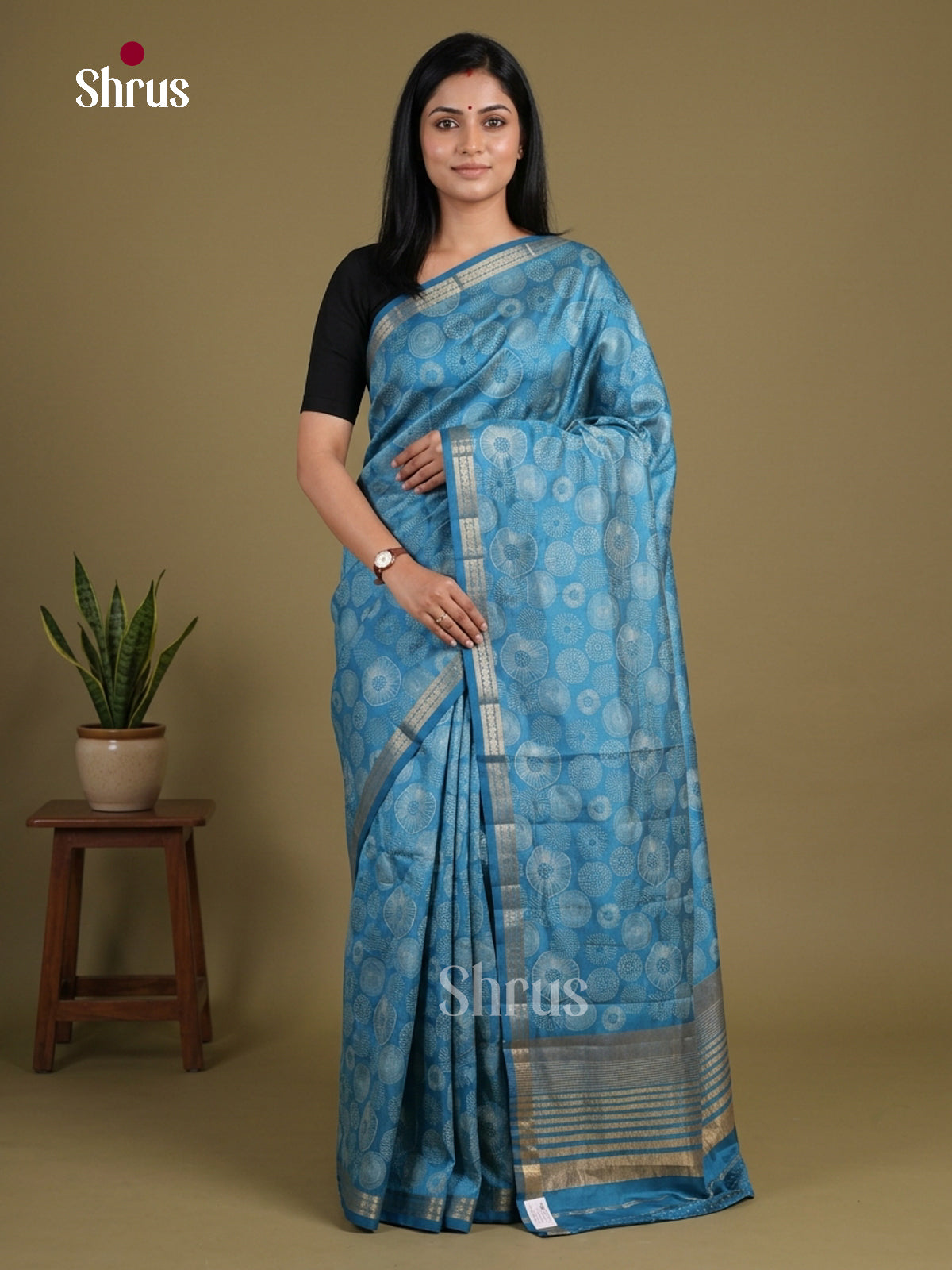 Semi Rawsilk Saree - EGS10313
