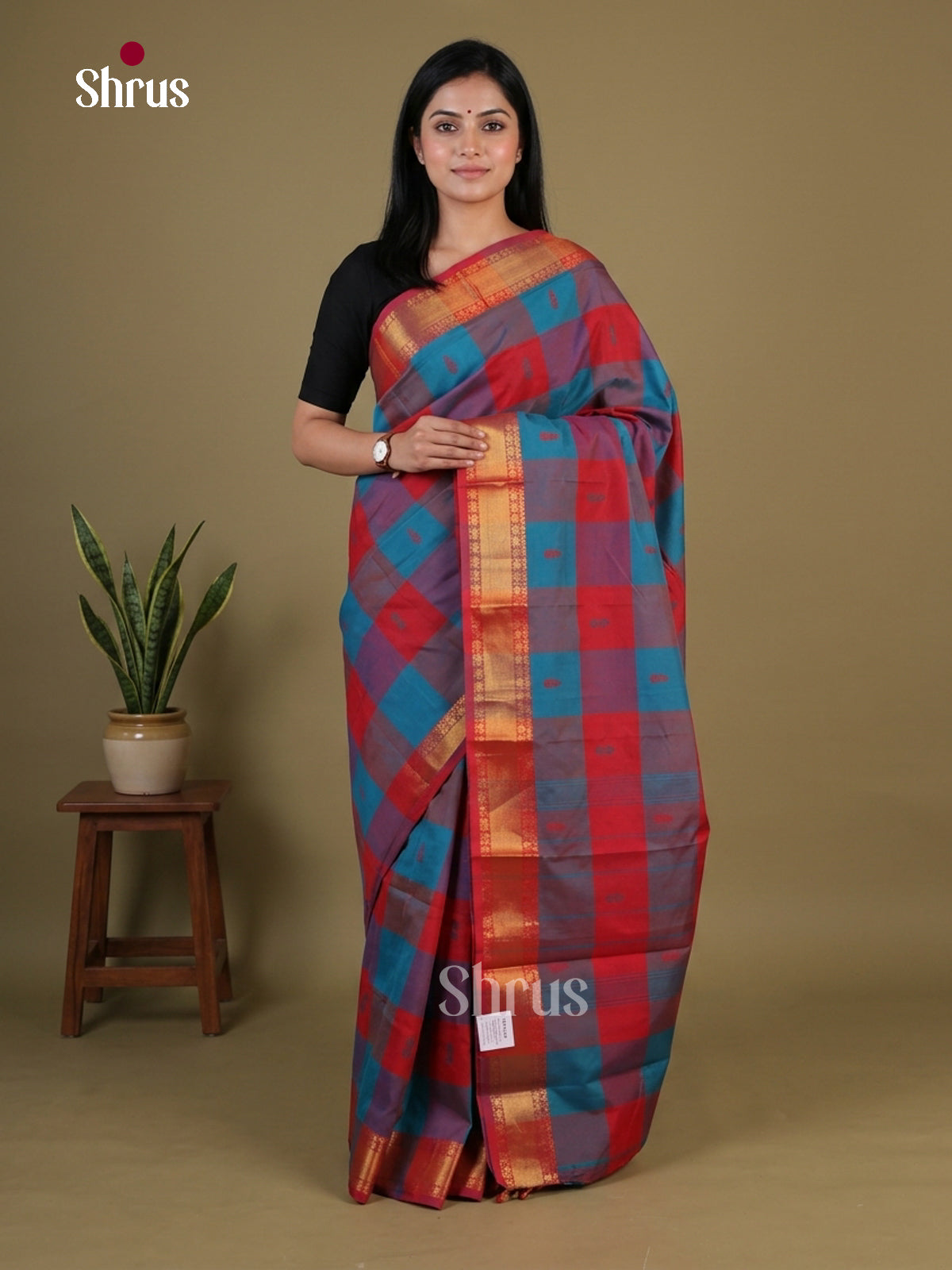 Chettinad Mix Cotton Saree - EGS10336