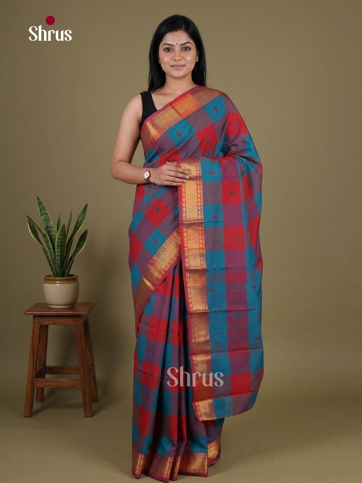 Chettinad Mix Cotton Saree - EGS10352