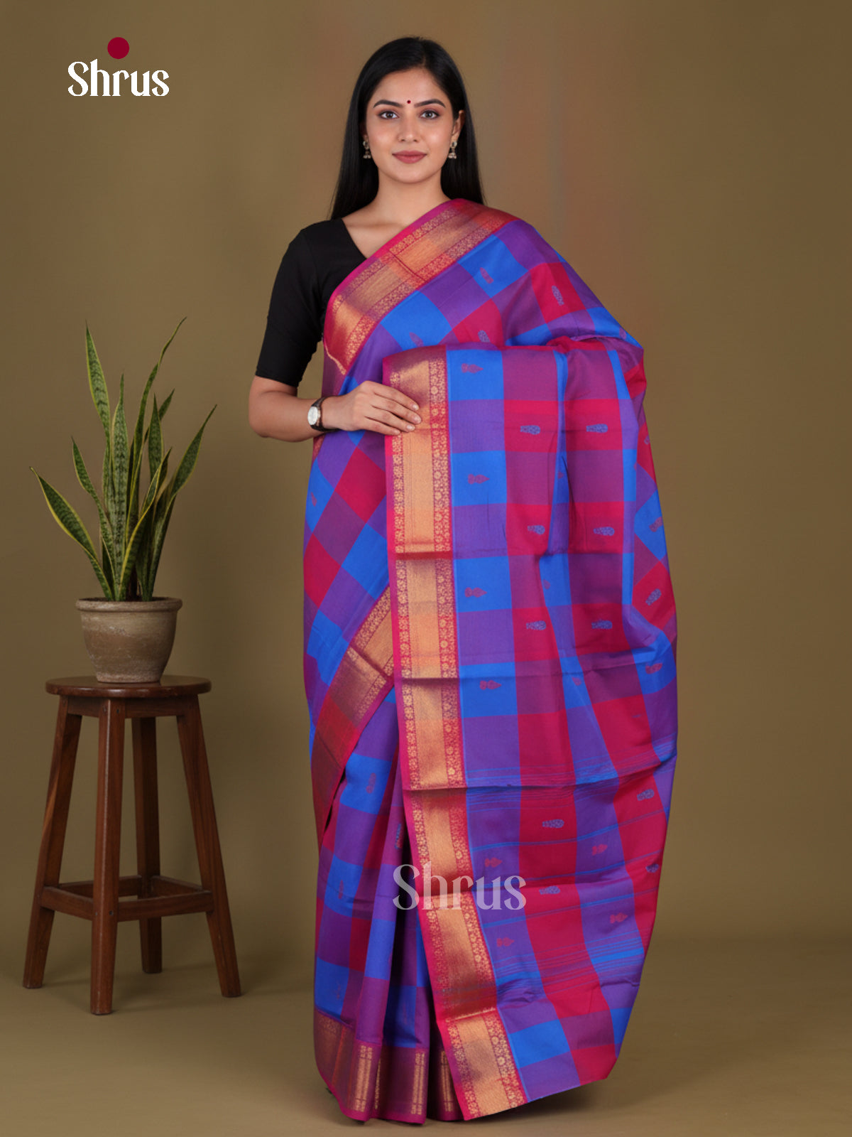 Chettinad Mix Cotton Saree - EGS10354 - Shop on Shrus.com