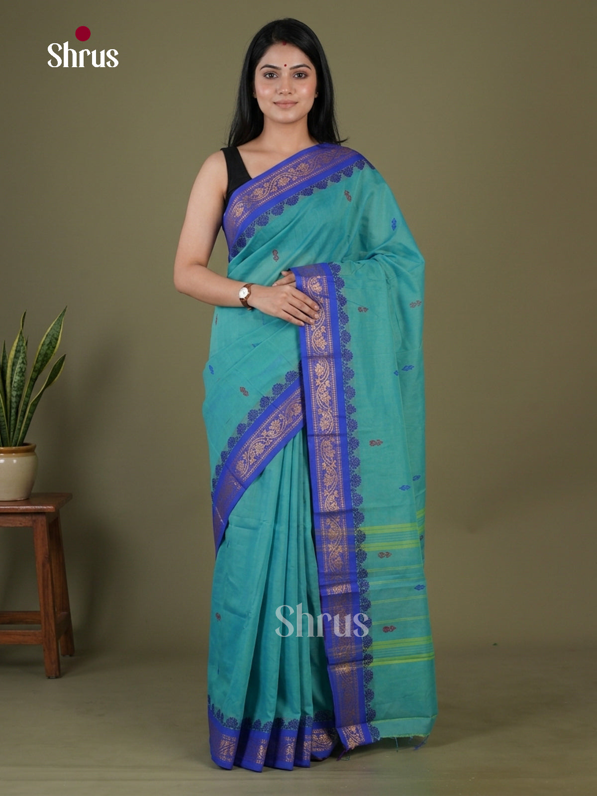 Chettinad Mix Cotton Saree - EGS11001 - Shop on Shrus.com
