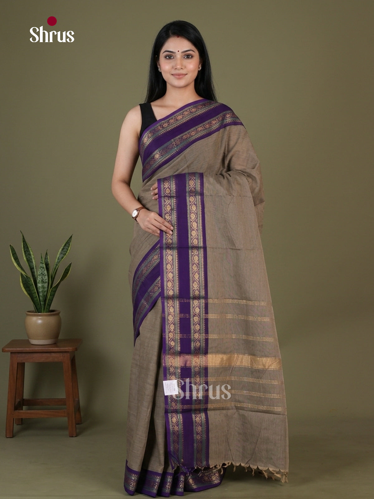 Chettinad Cotton Saree - EGS11032 - Shop on Shrus.com