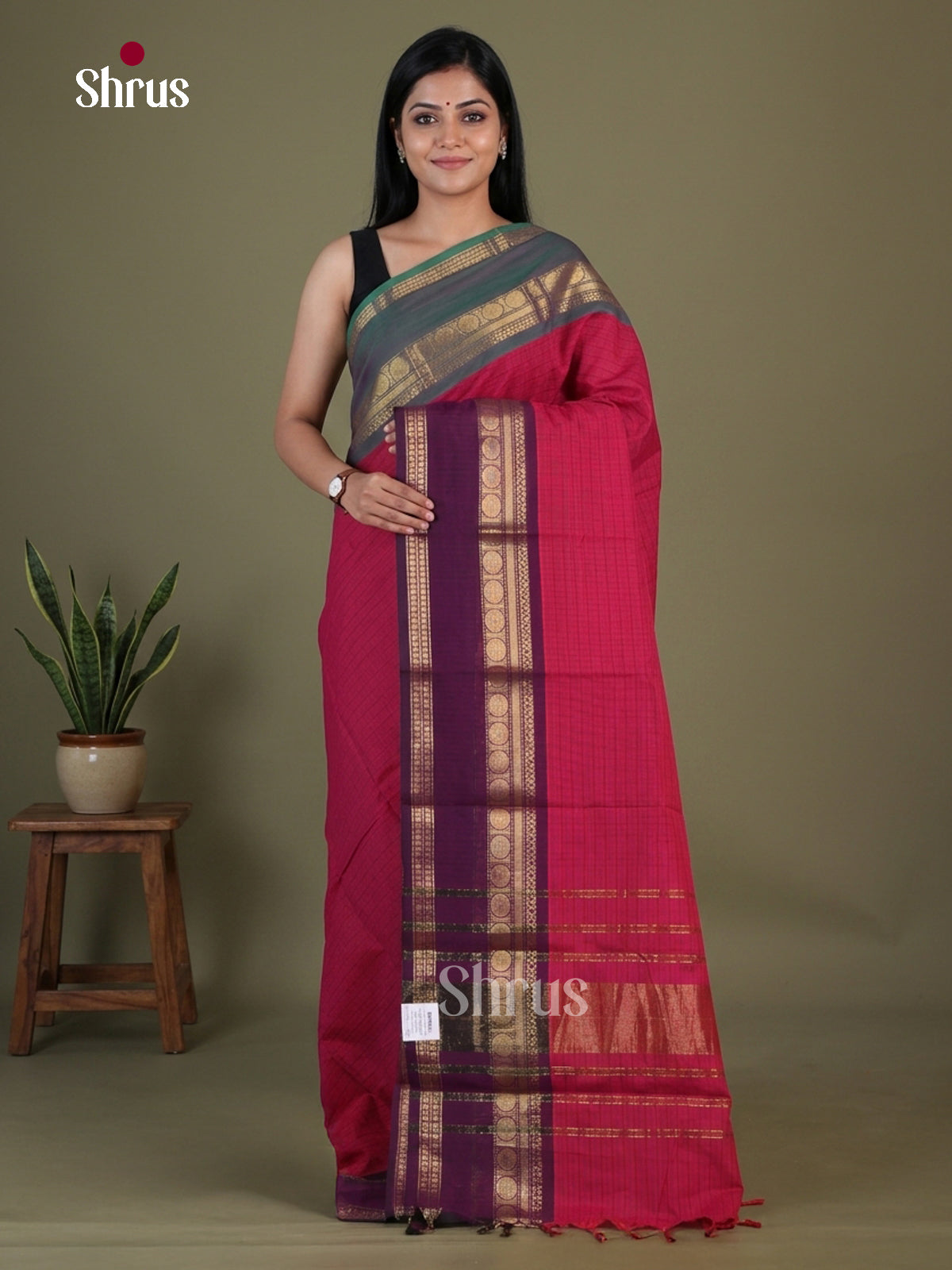 Chettinad Cotton Saree - EGS11073