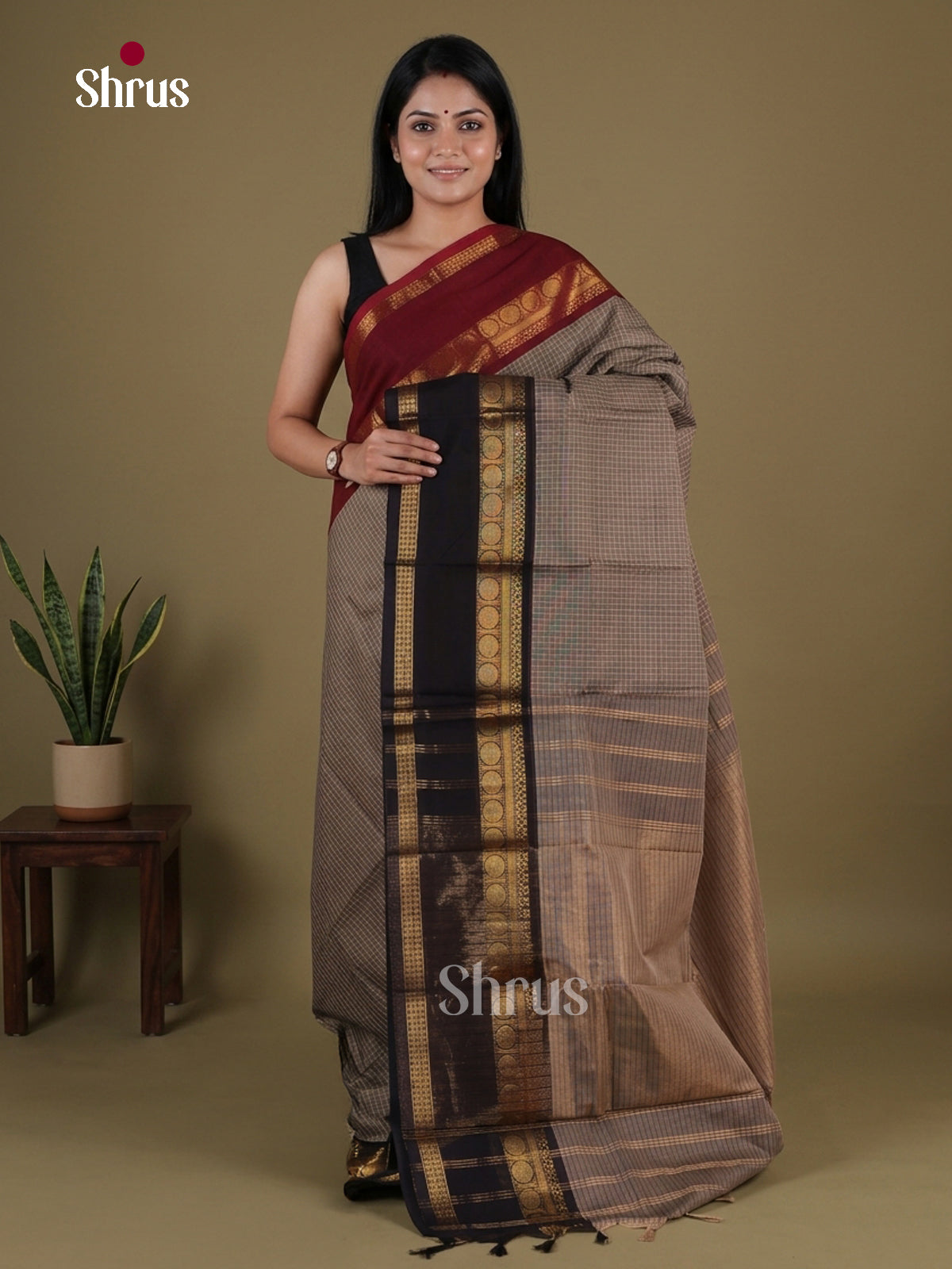 Chettinad Cotton Saree - EGS11075