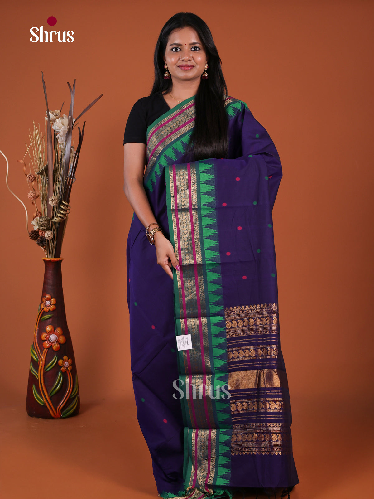 Chettinad Cotton Saree - EGS11101