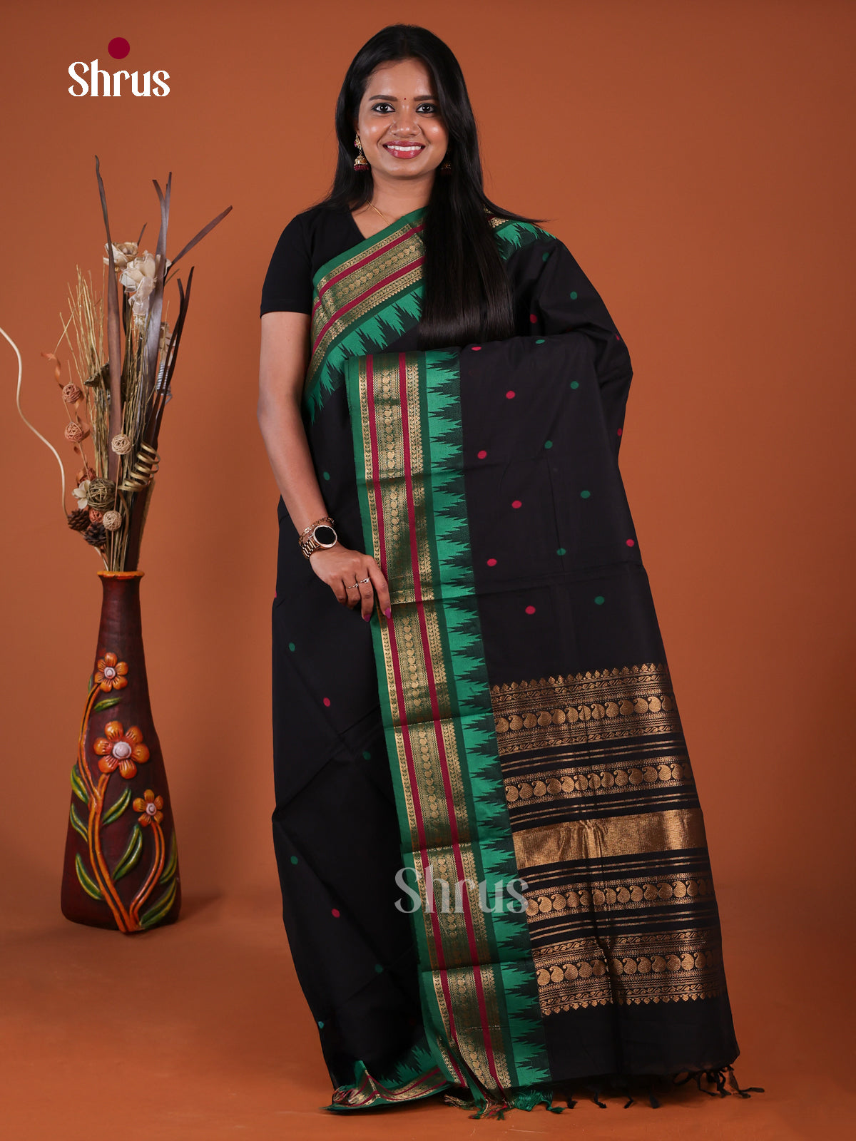 Chettinad Cotton Saree - EGS11102