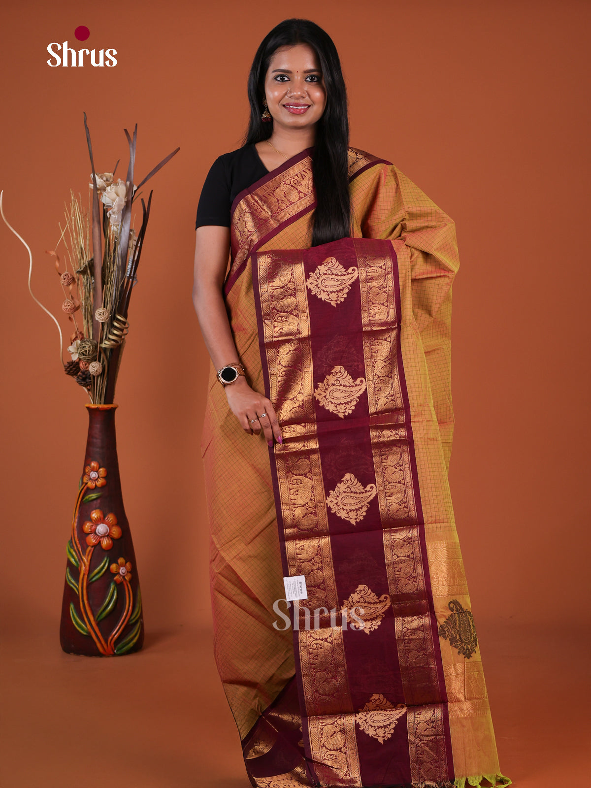 Chettinad Cotton Saree - EGS11105