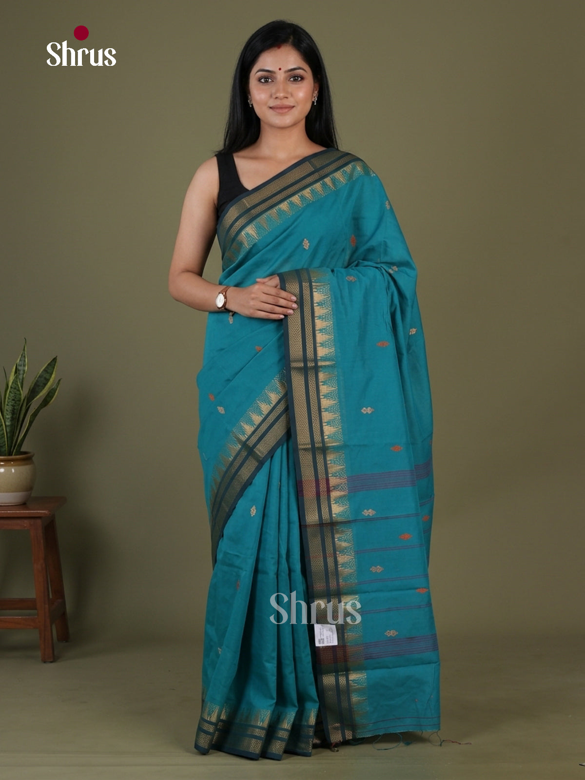 Chettinad Mix Cotton Saree - EGS11156 - Shop on Shrus.com