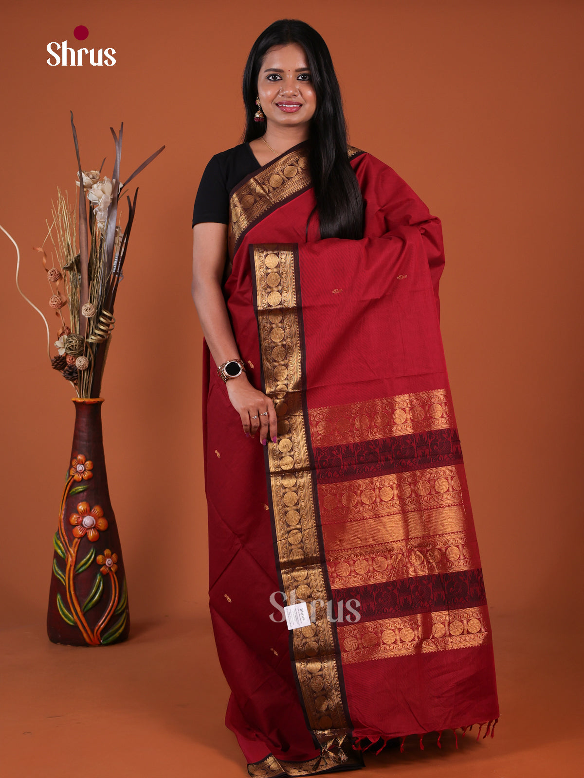 Chettinad Cotton Saree - EGS11199