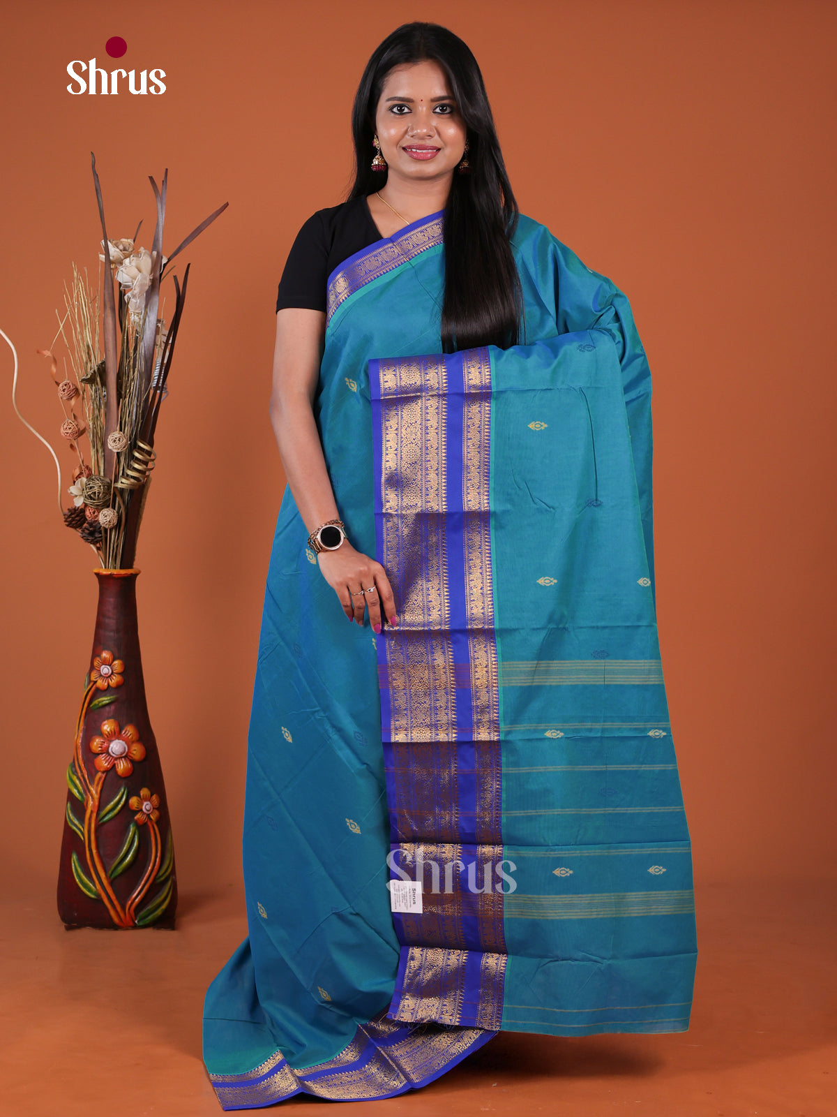 Chettinad Mix Cotton Saree - EGS13002