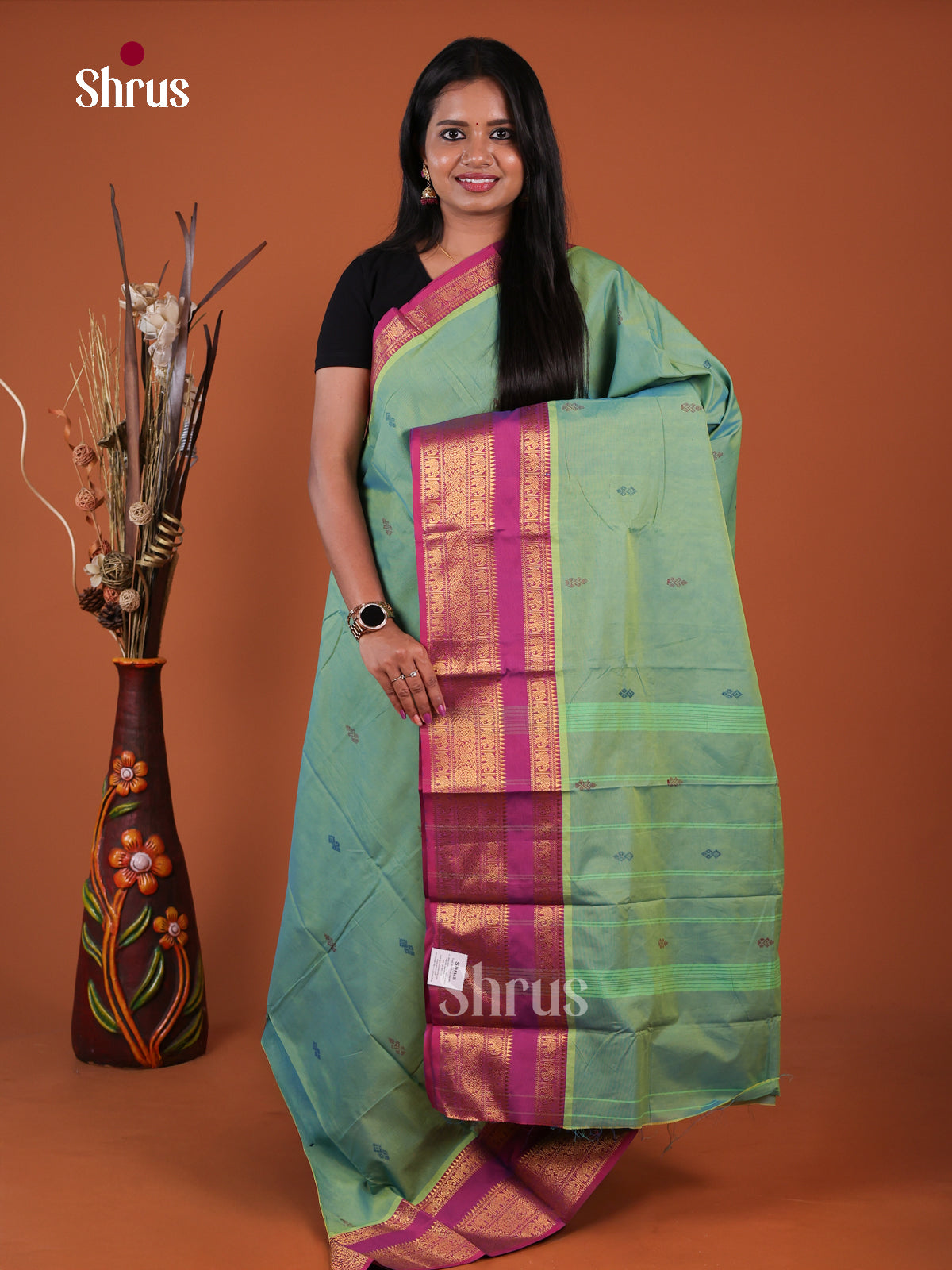 Chettinad Mix Cotton Saree - EGS13006