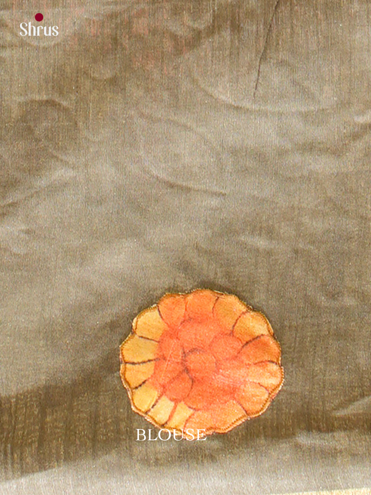 Kalamkari Applique Saree - EGS13030