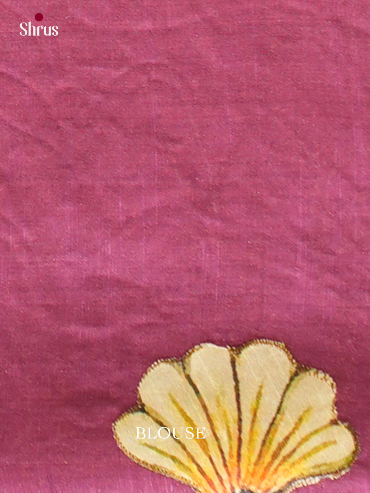 Kalamkari Applique Saree - EGS13054