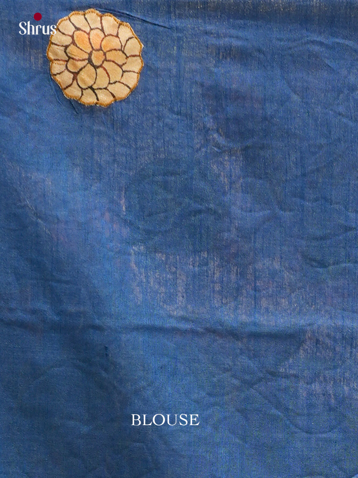 Kalamkari Applique Saree - EGS13067