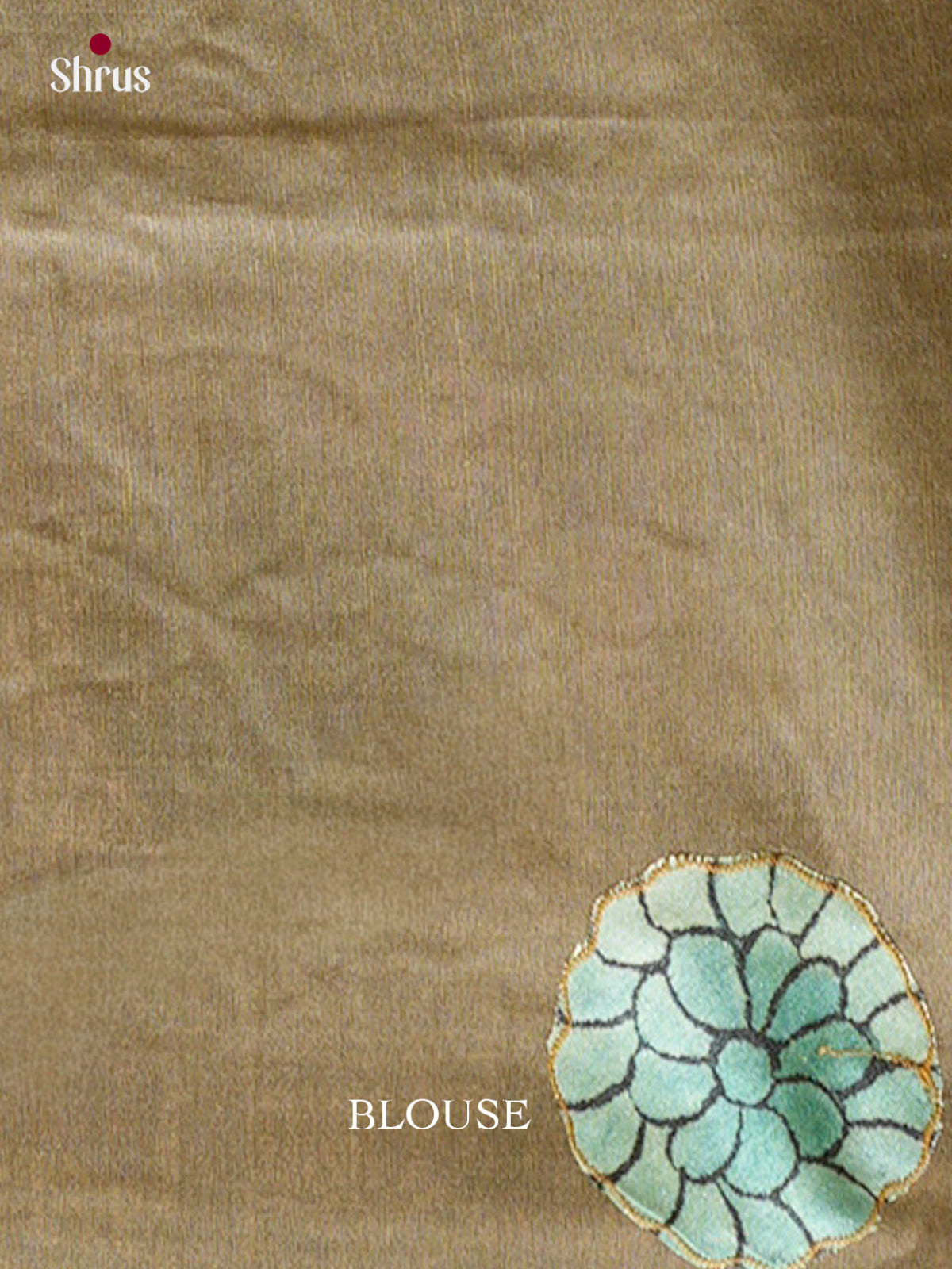 Kalamkari Applique Saree - EGS13072
