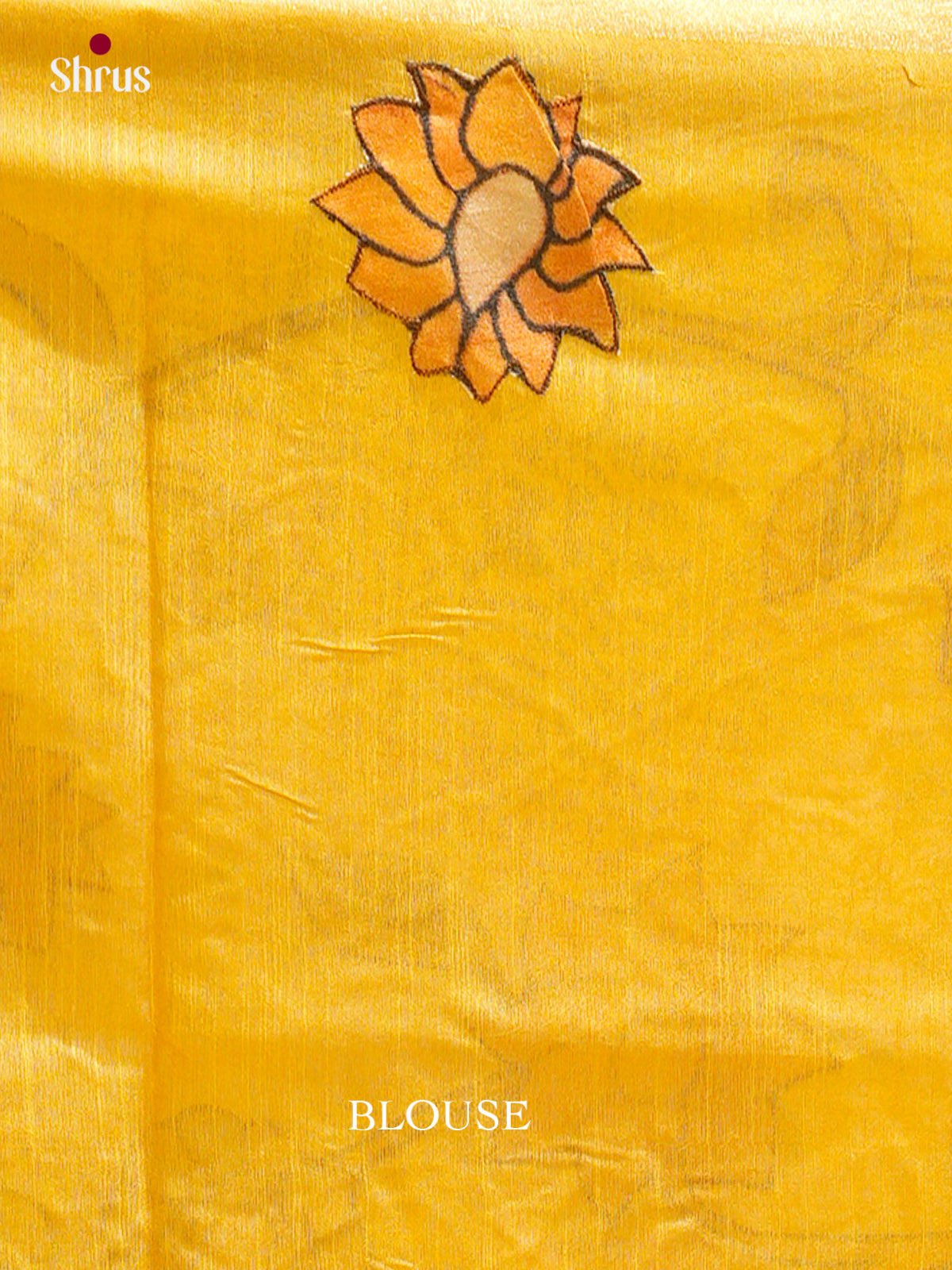Kalamkari Applique Saree - EGS13092