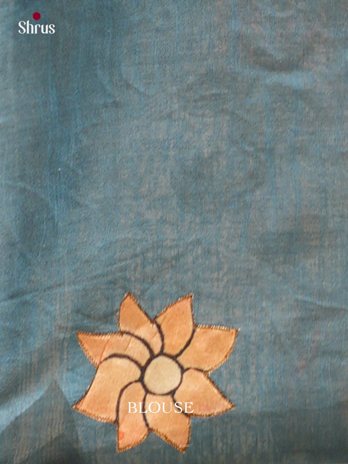 Kalamkari Applique Saree - EGS13137