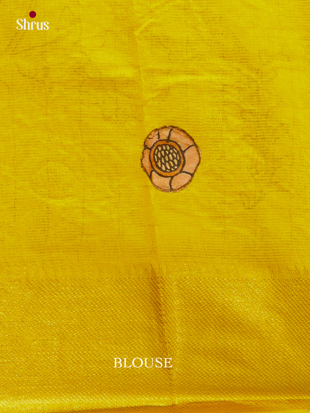 Kalamkari Applique Saree - EGS13167