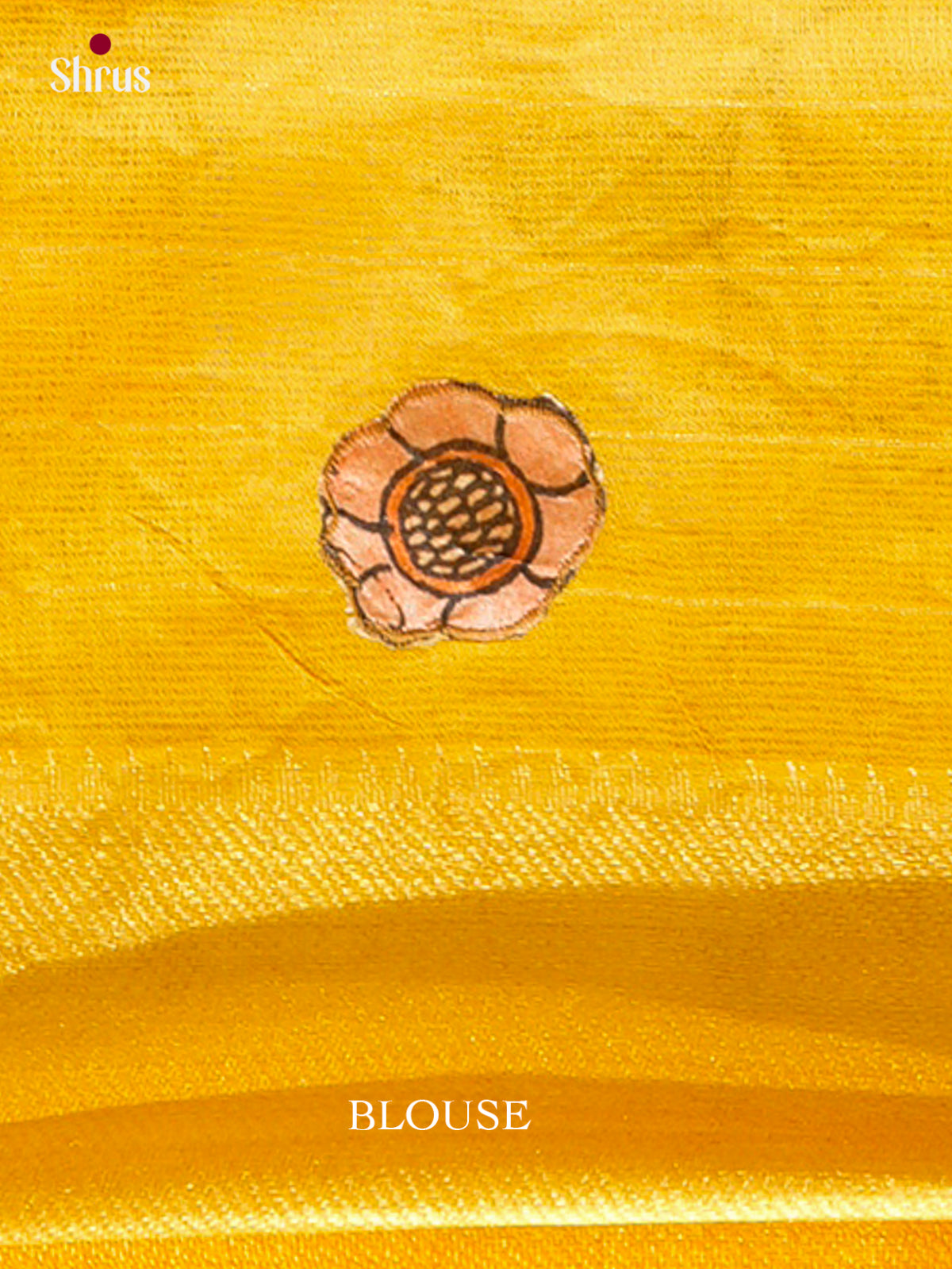 Kalamkari Applique Saree - EGS13170