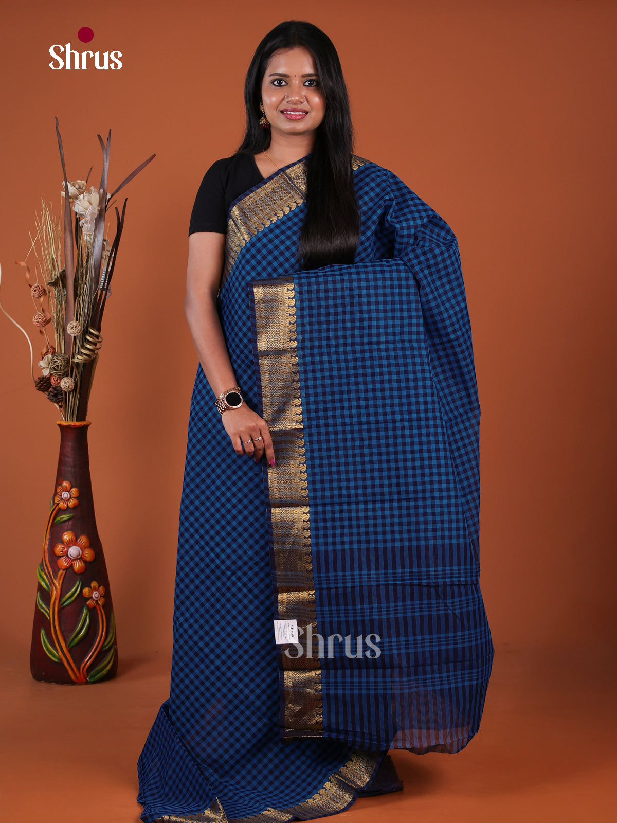 Chettinad Cotton Saree - EGS13191