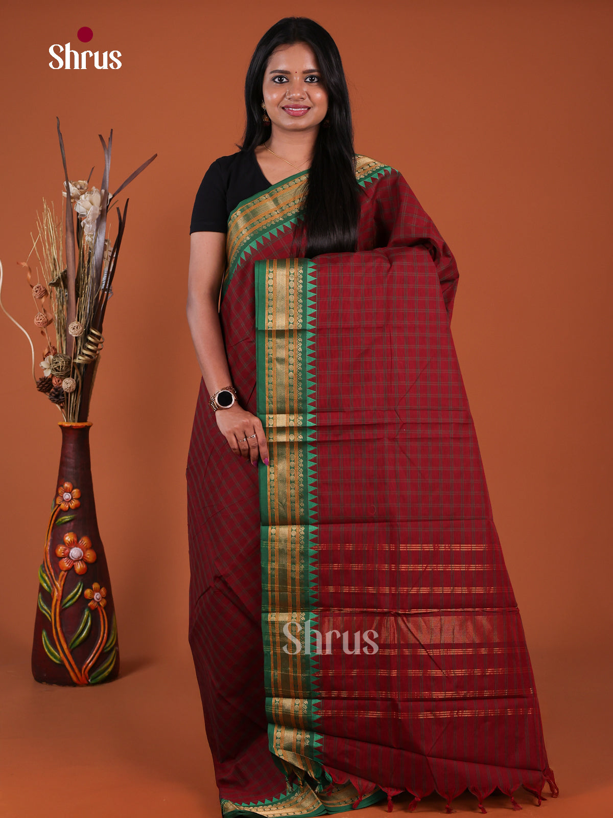 Chettinad Cotton Saree - EGS16003