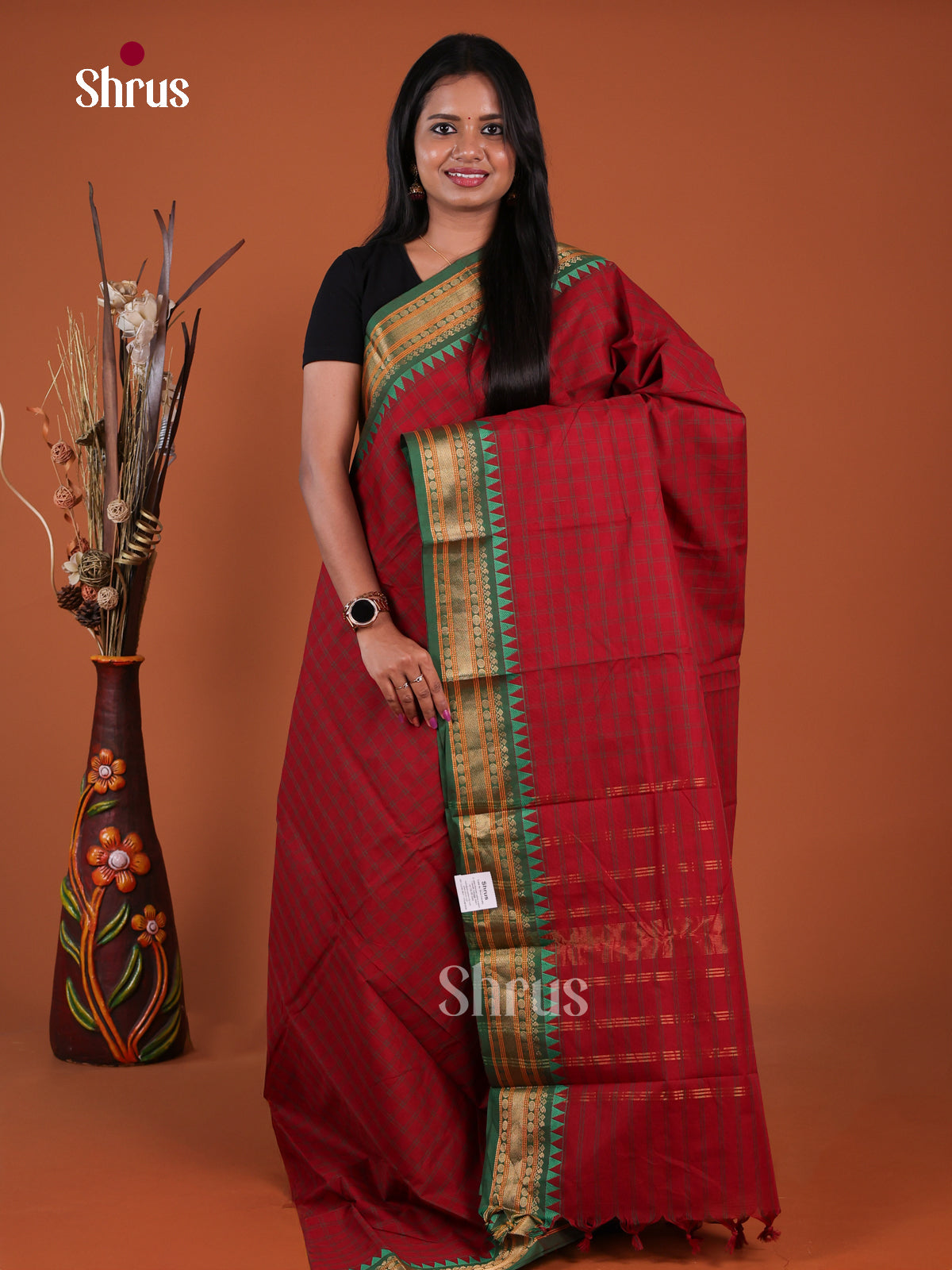 Chettinad Cotton Saree - EGS16004