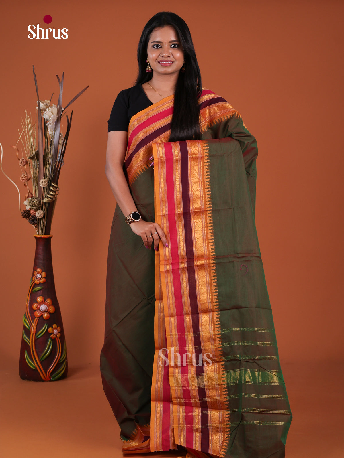 Chettinad Cotton Saree - EGS16020