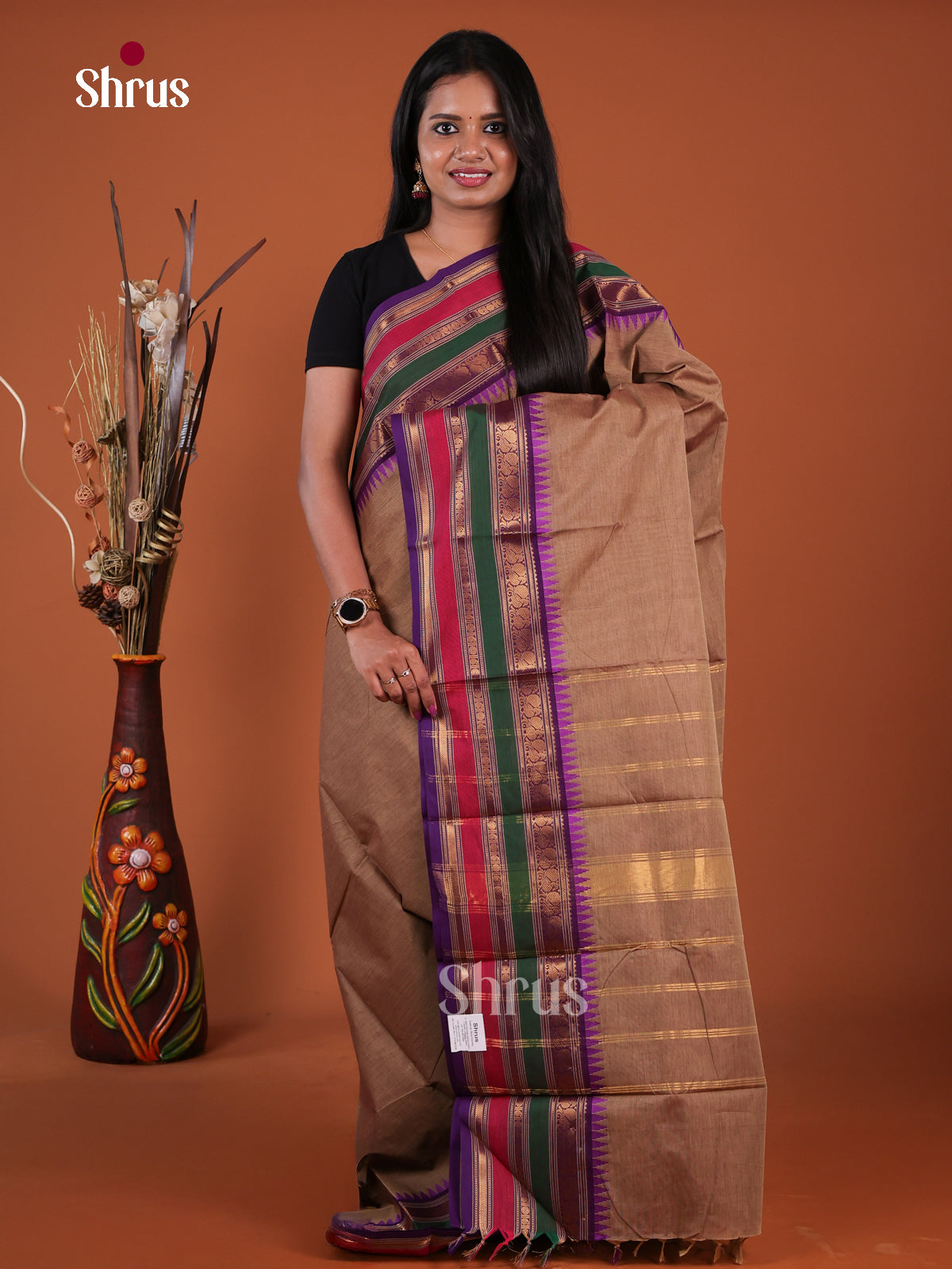 Chettinad Cotton Saree - EGS16022