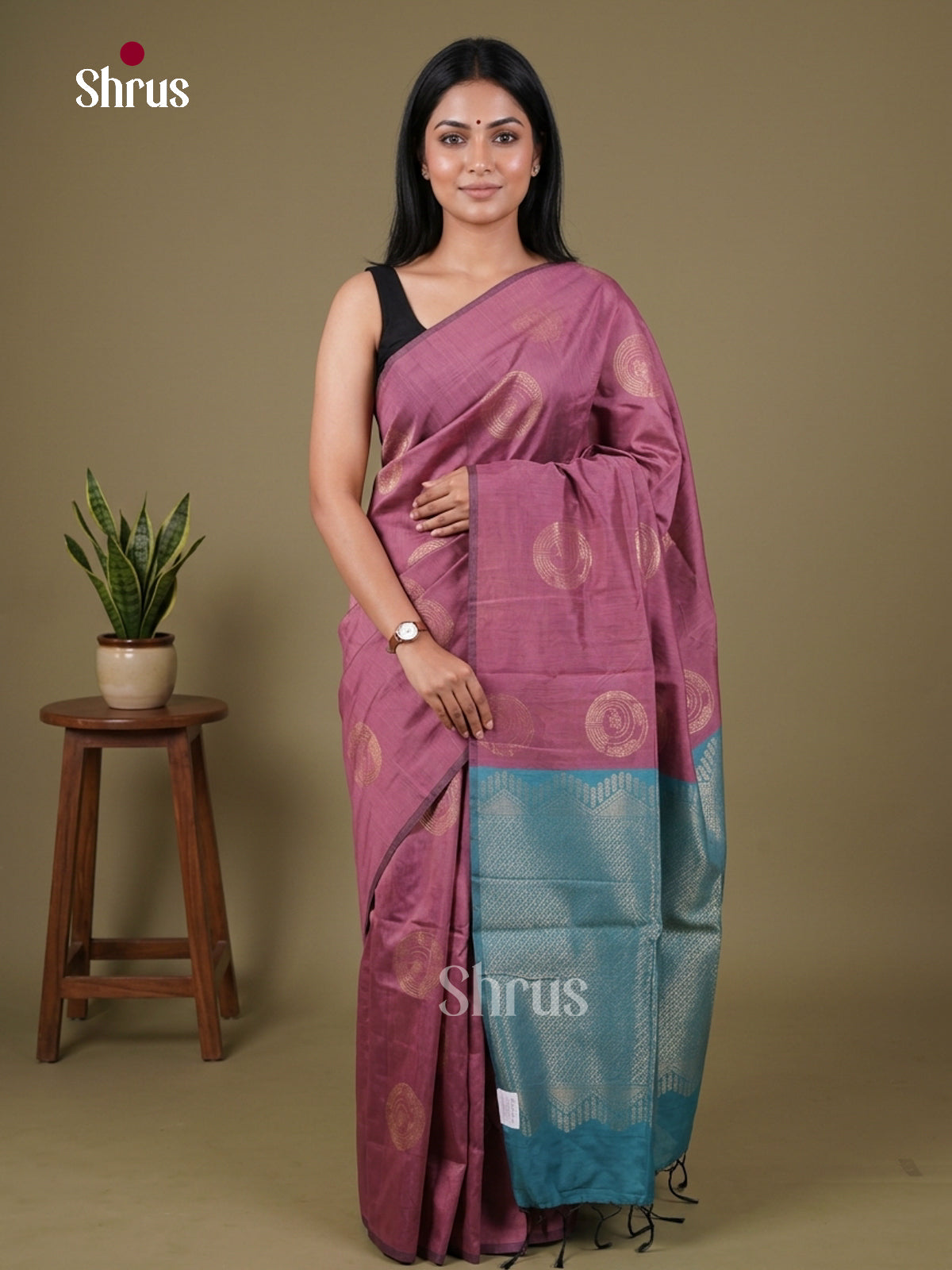 Semi Silkcotton Saree - EGS17043