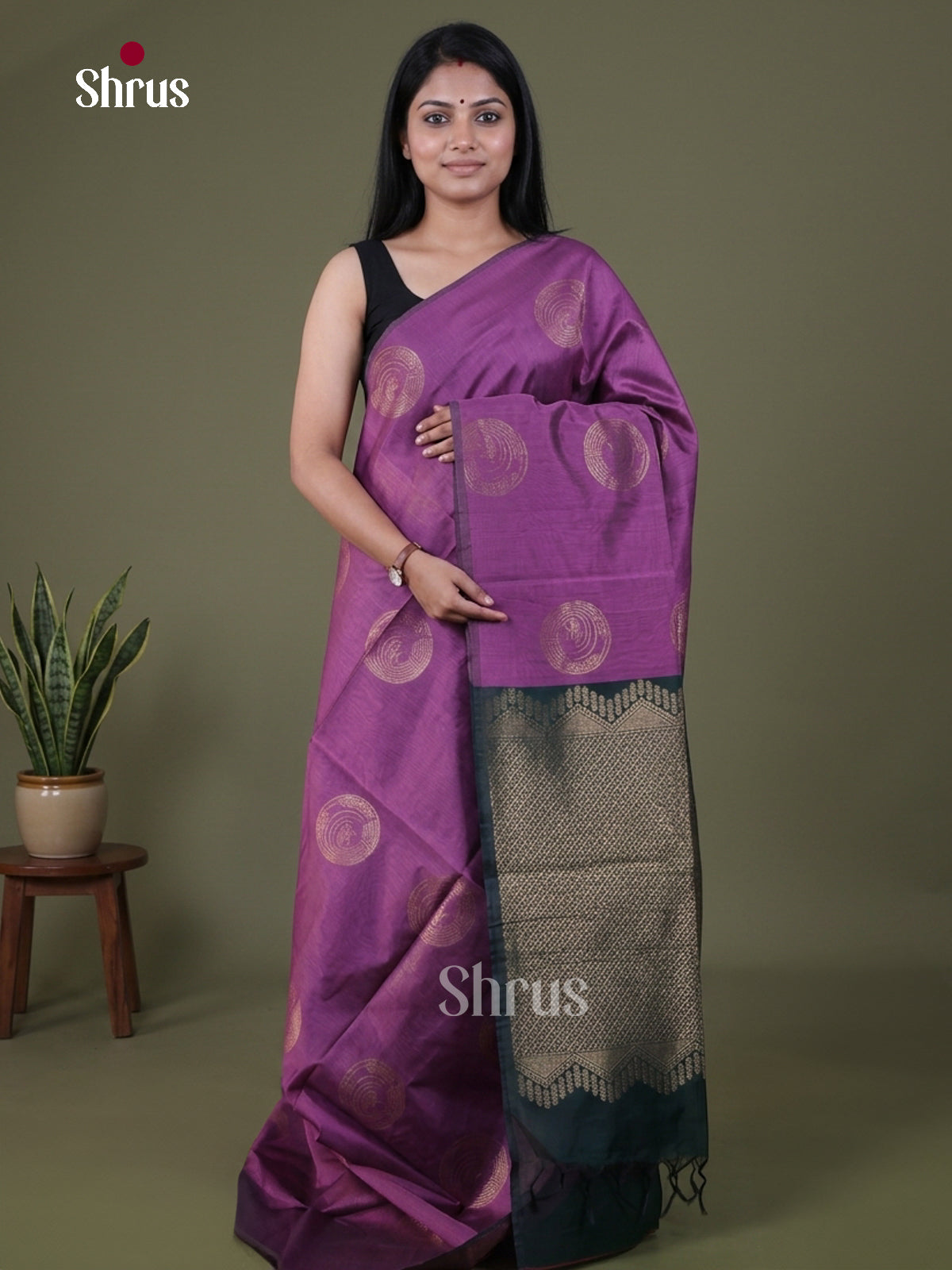 Semi Silkcotton Saree - EGS17045