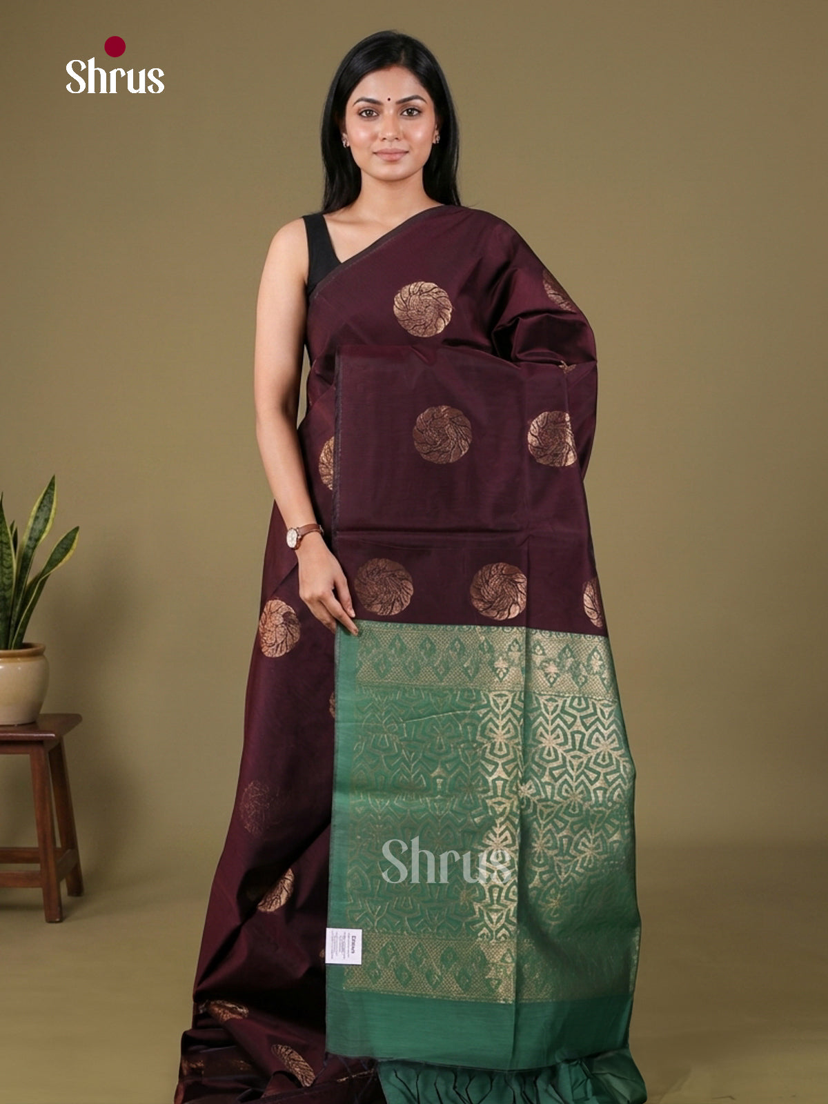 Semi Silkcotton Saree - EGS17046