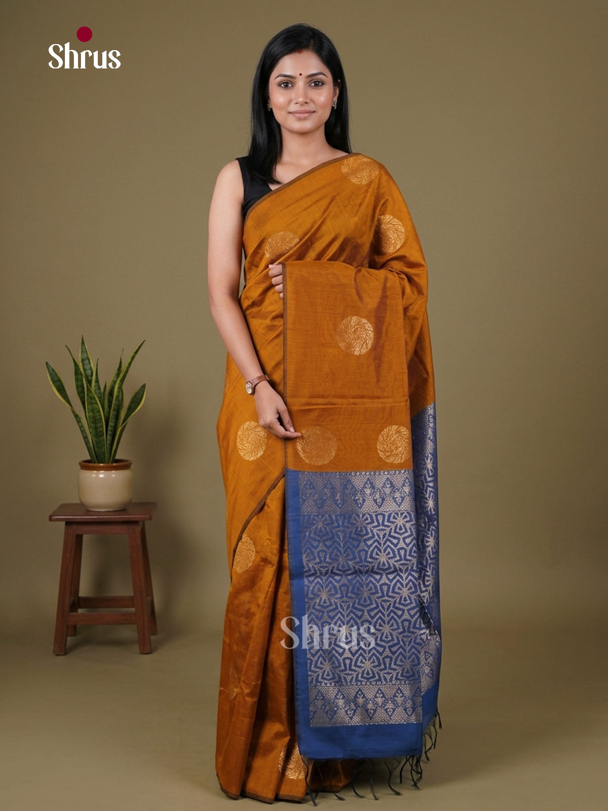 Semi Silkcotton Saree - EGS17053