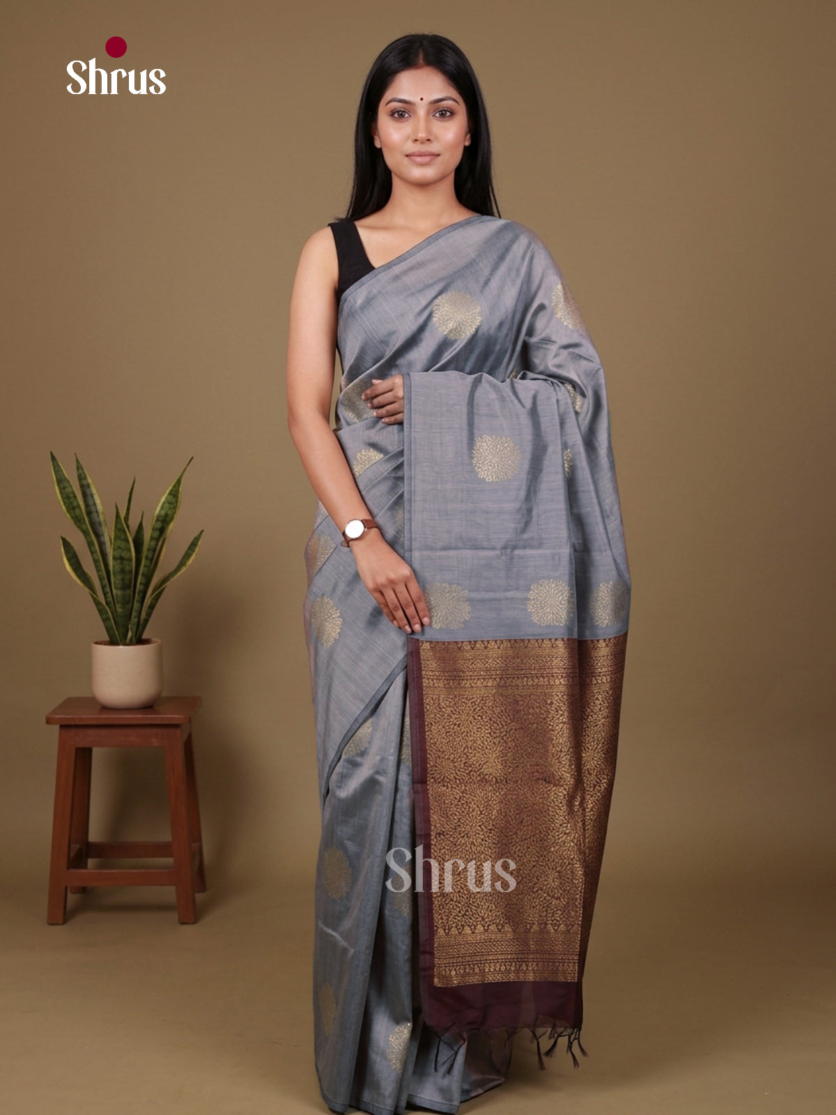Semi Silkcotton Saree - EGS17059