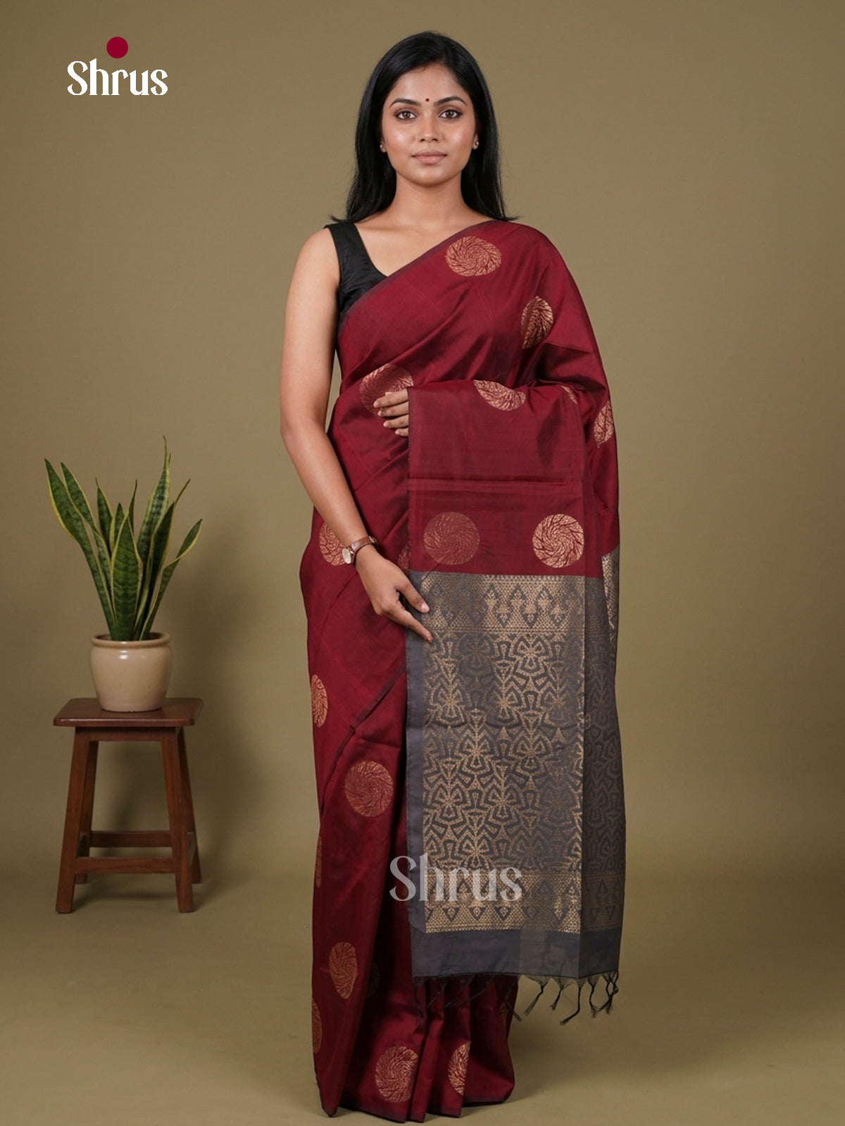 Semi Silkcotton Saree - EGS17061