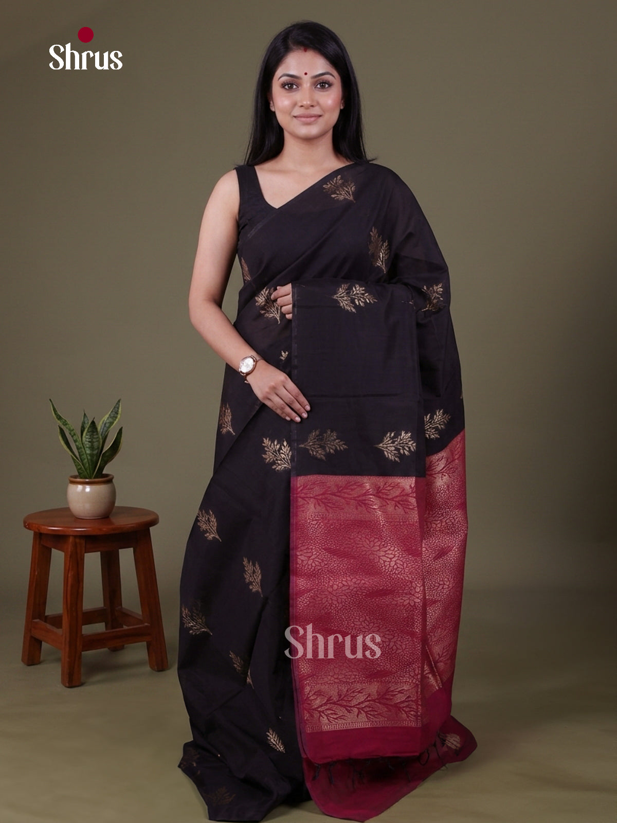 Semi Silkcotton Saree - EGS17065