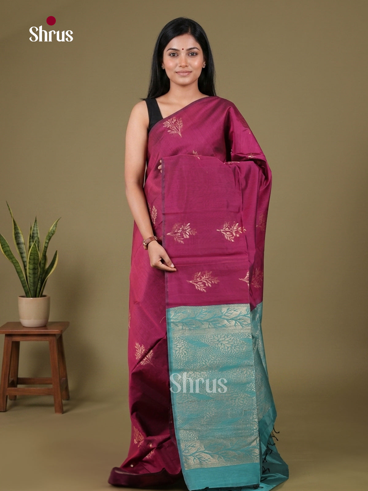 Semi Silkcotton Saree - EGS17069