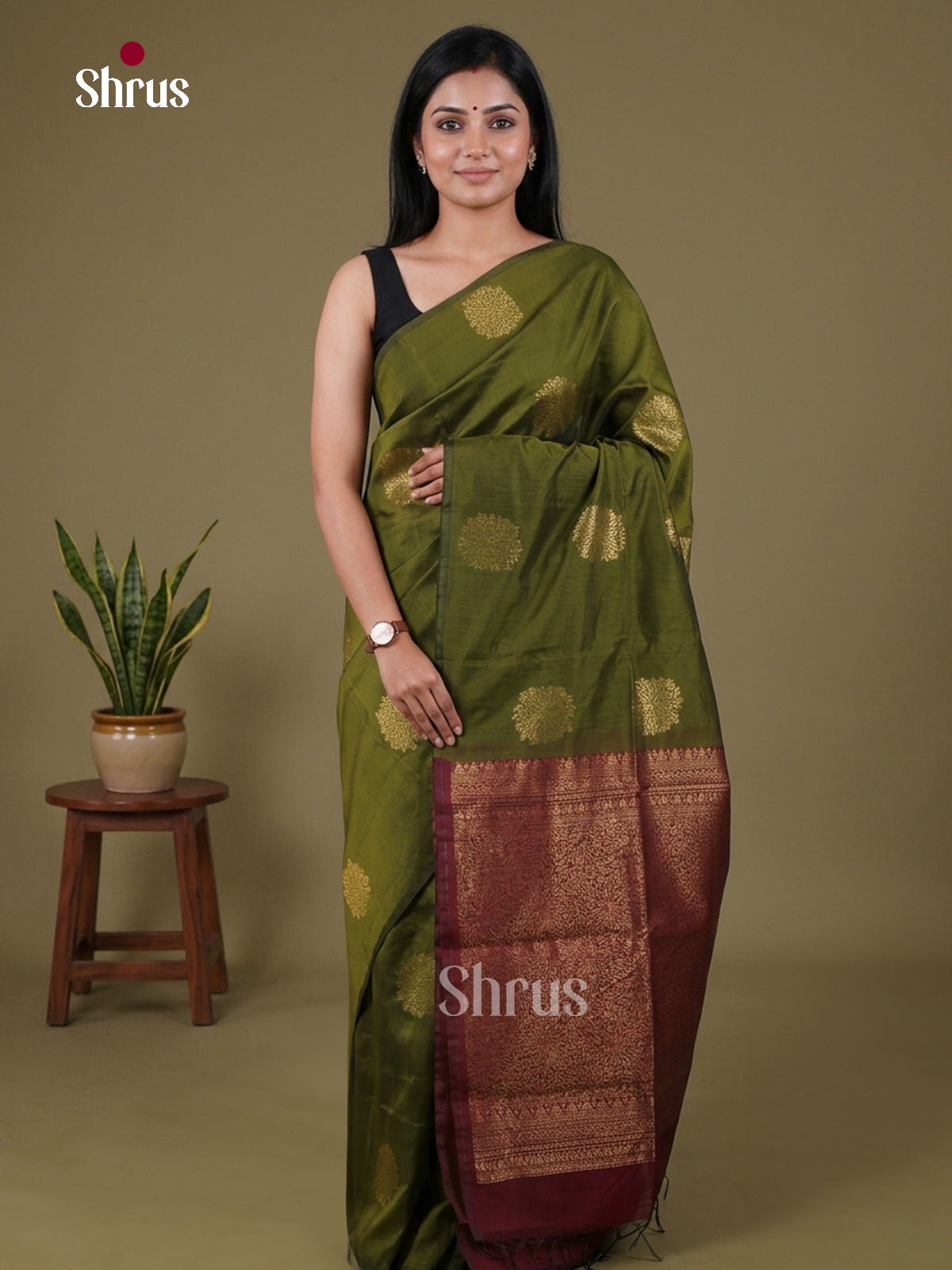 Semi Silkcotton Saree - EGS17071