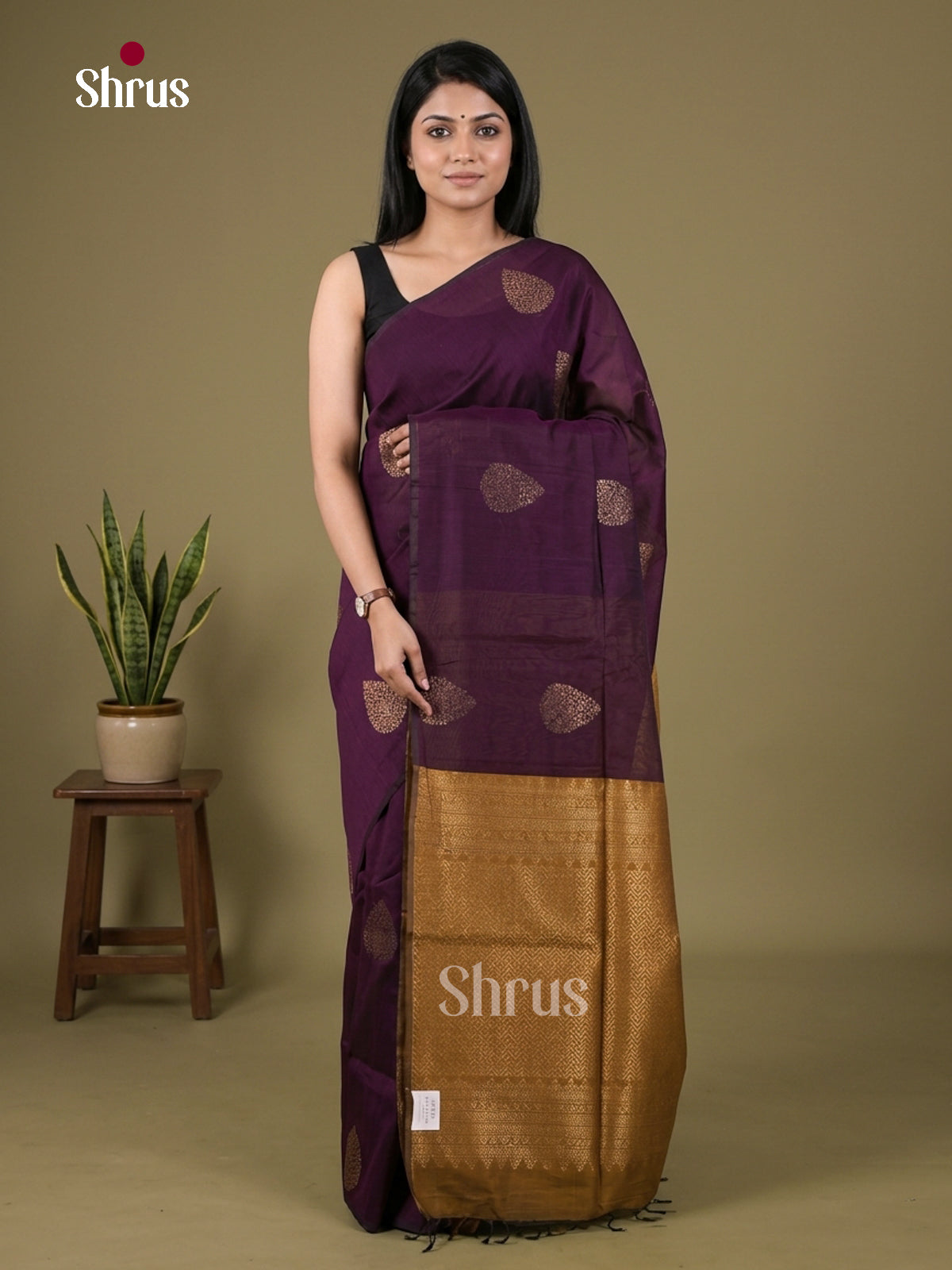 Semi Silkcotton Saree - EGS17073