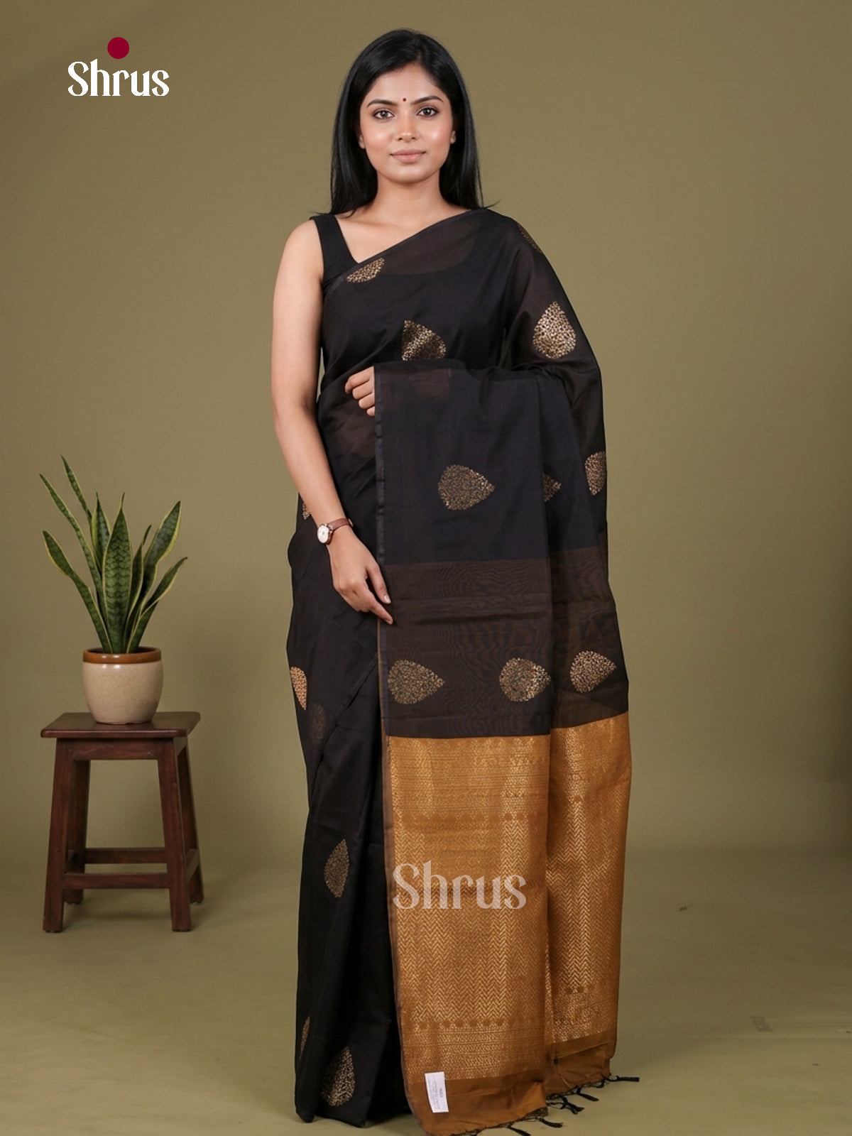 Semi Silkcotton Saree - EGS17075