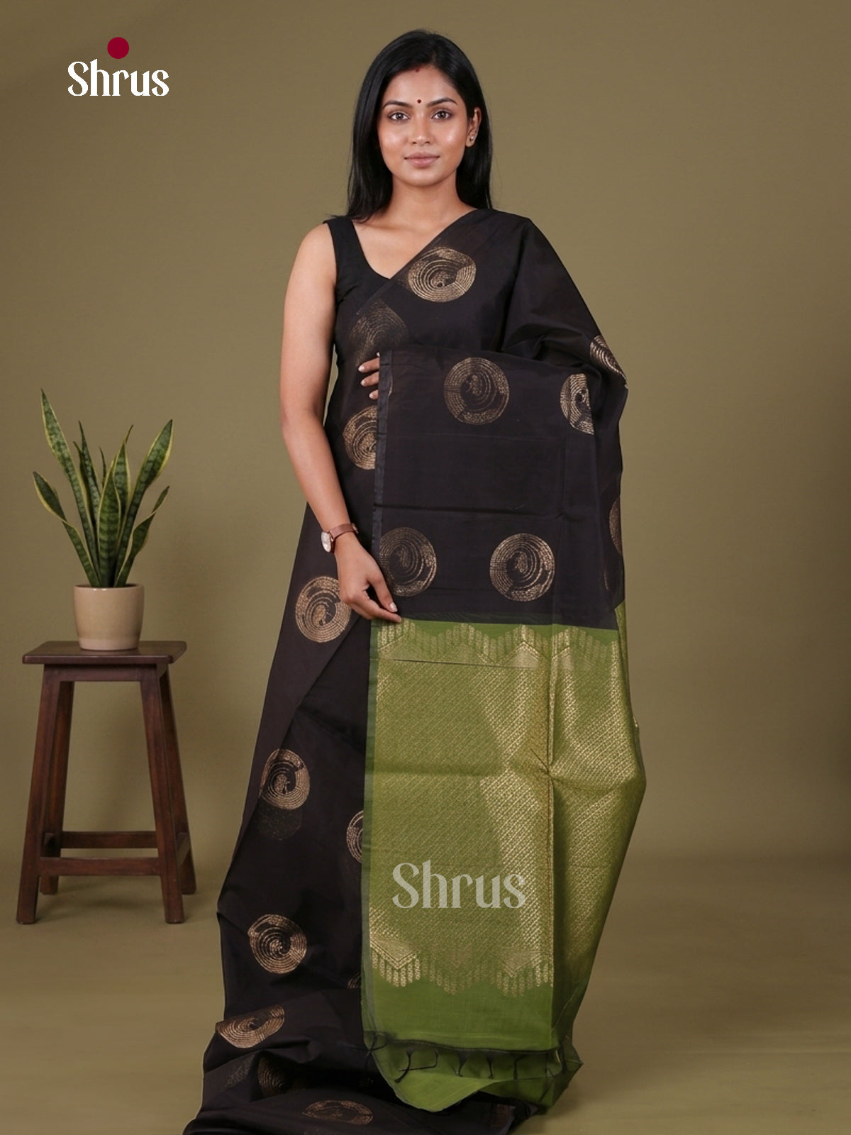 Semi Silkcotton Saree - EGS17077