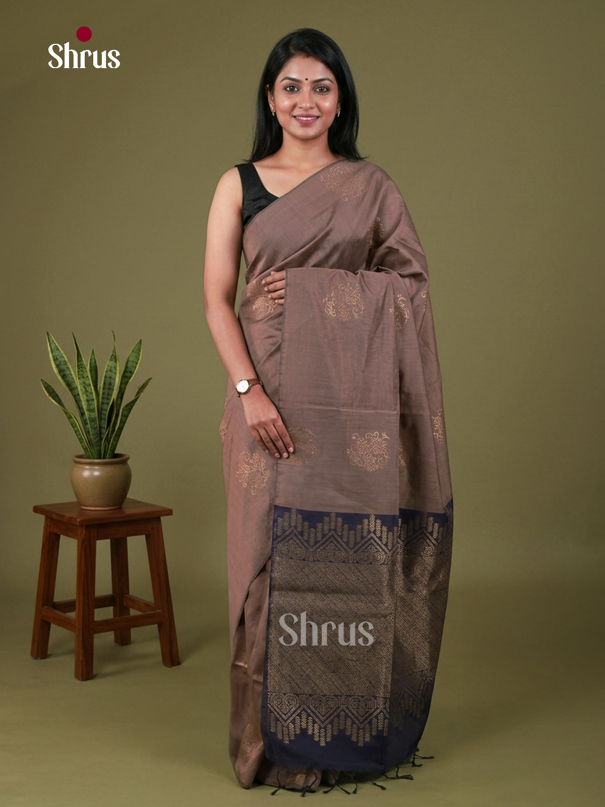 Semi Silkcotton Saree - EGS17079