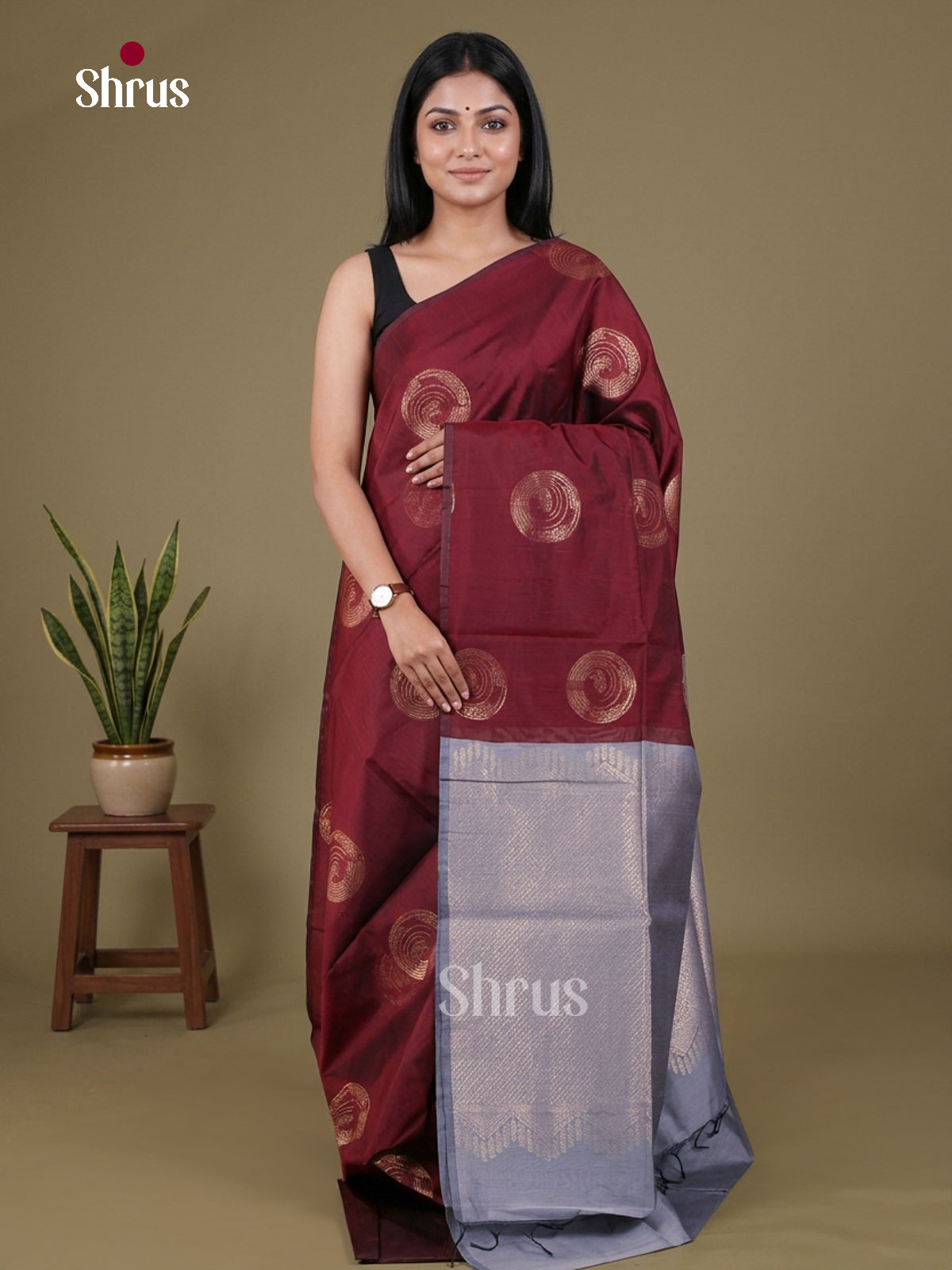 Semi Silkcotton Saree - EGS17081