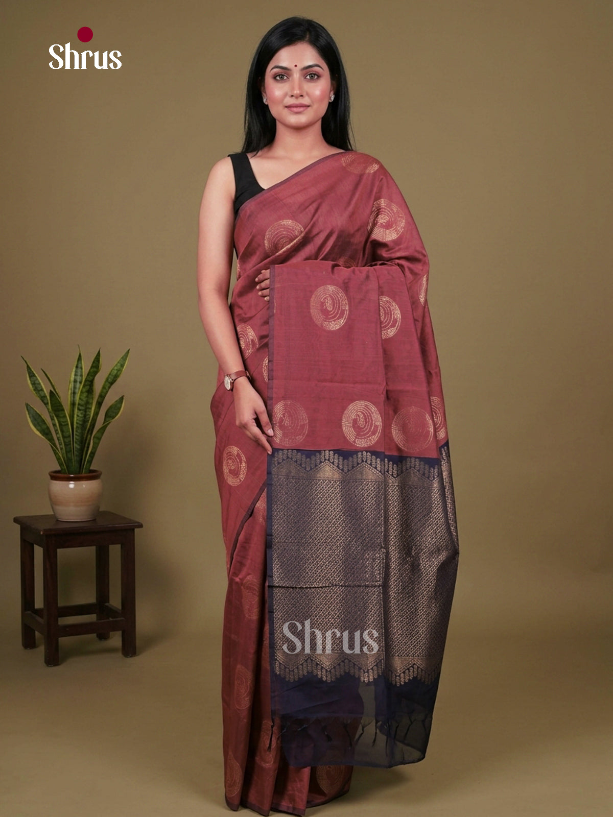Semi Silkcotton Saree - EGS17086
