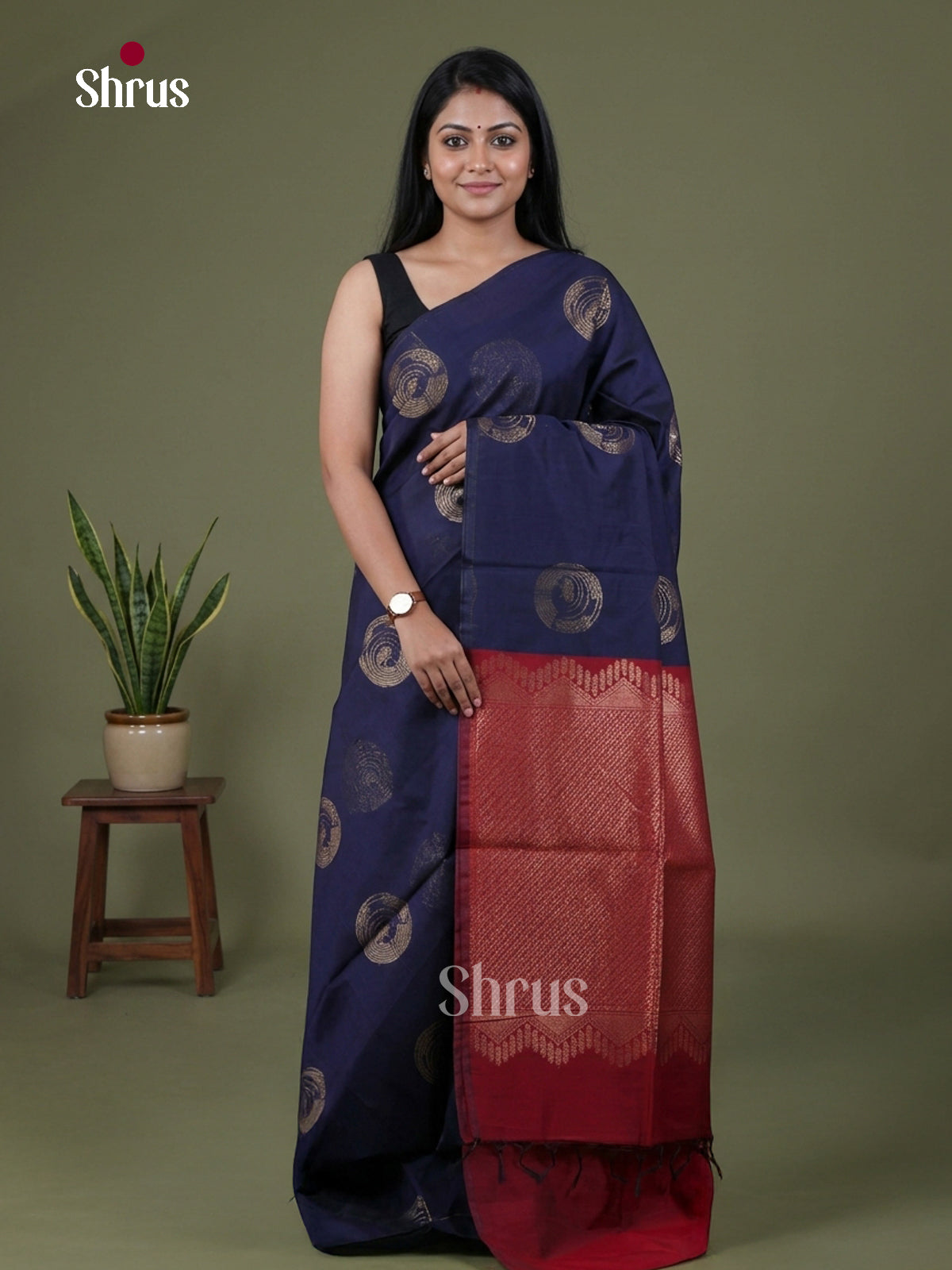 Semi Silkcotton Saree - EGS17090