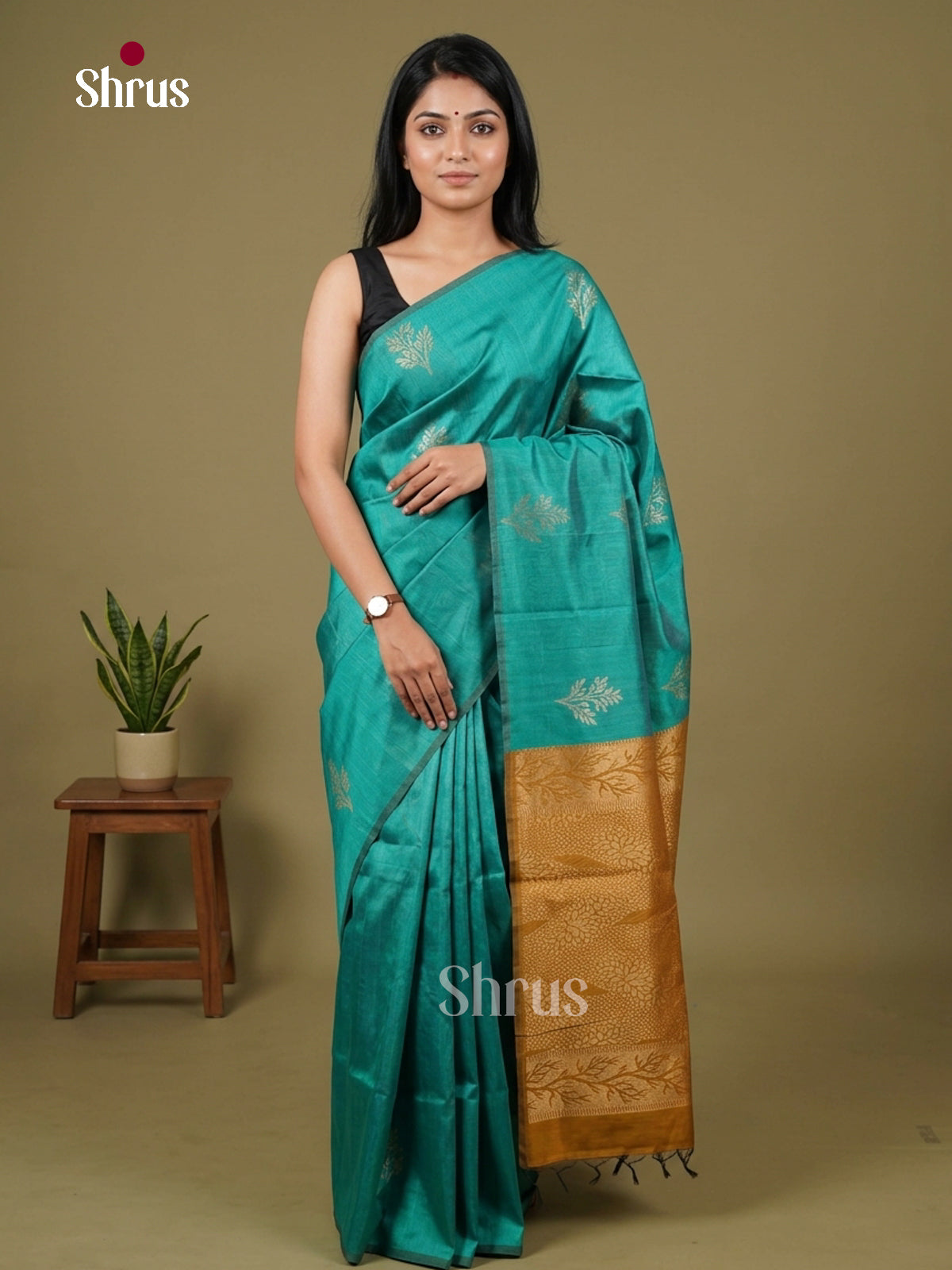 Semi Silkcotton Saree - EGS17098