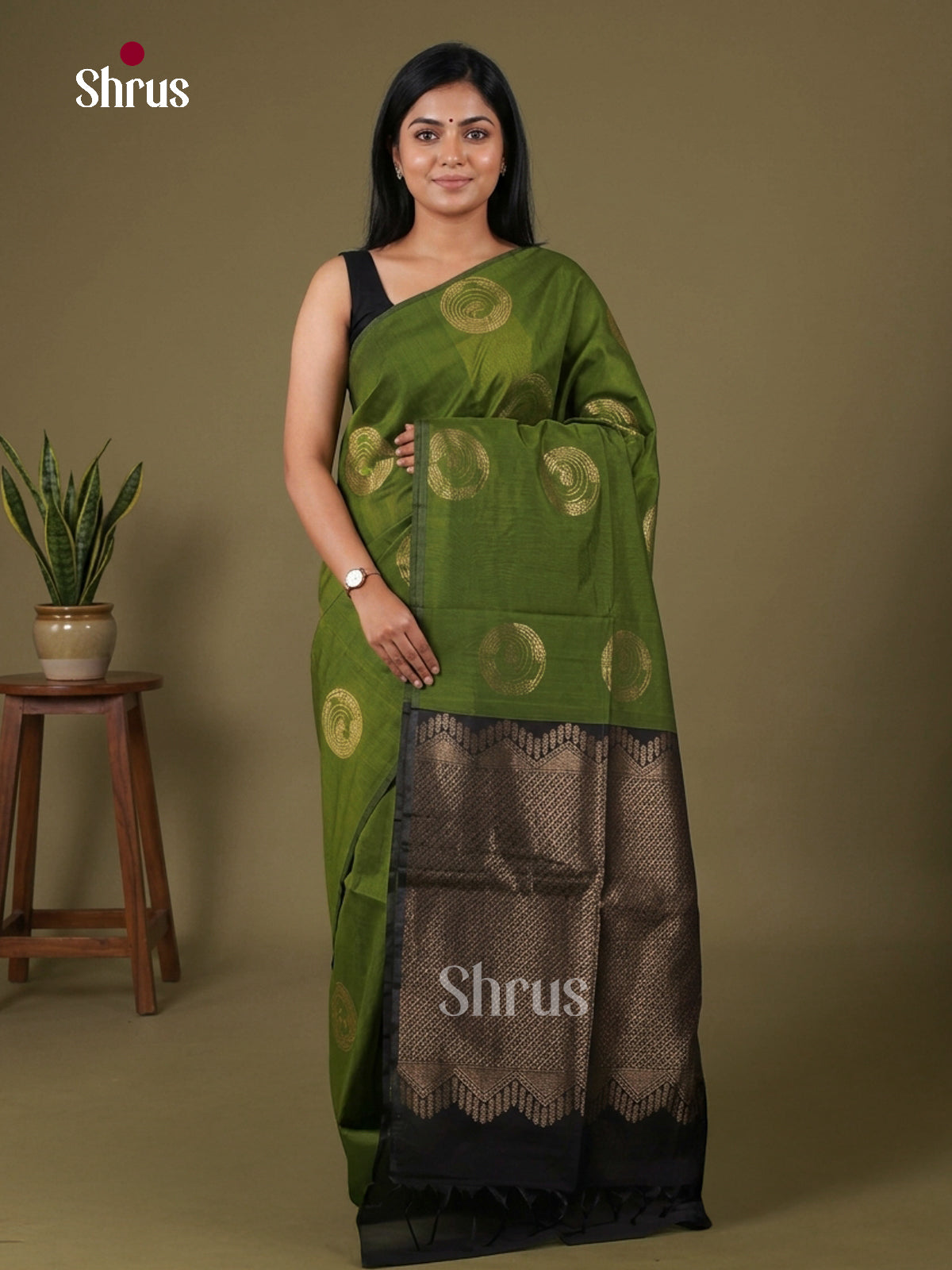 Semi Silkcotton Saree - EGS17102