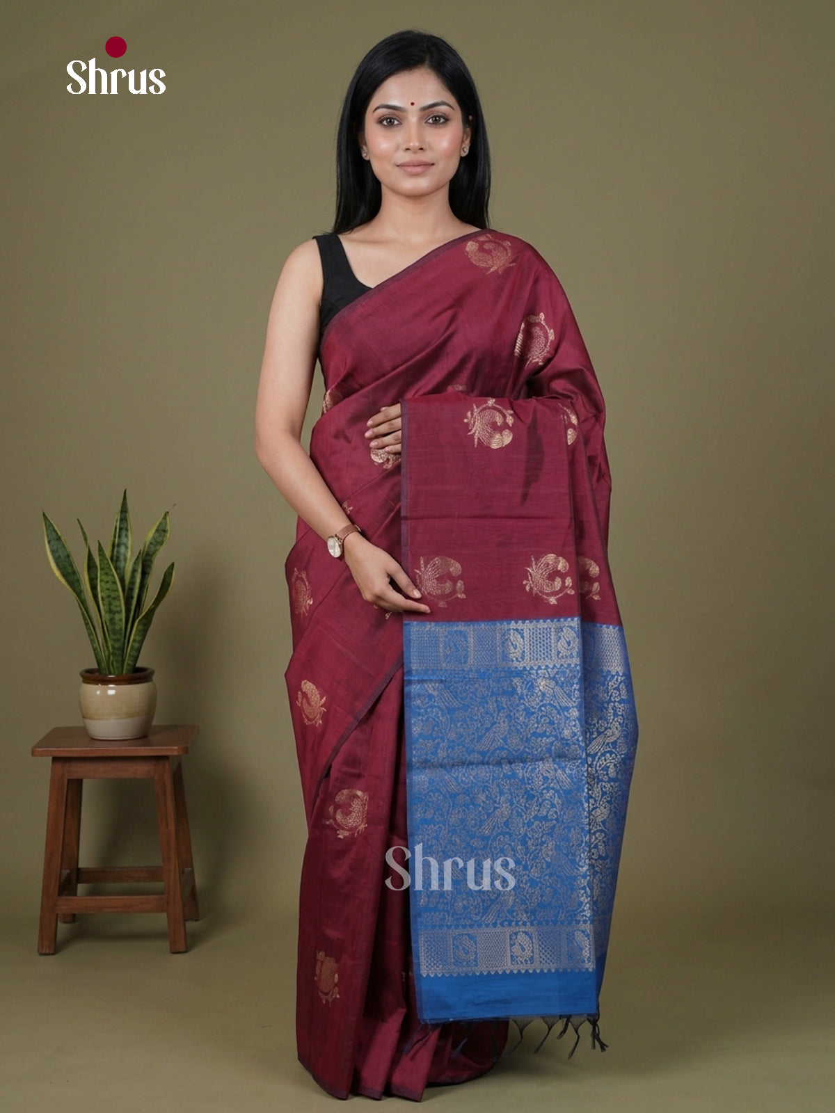 Semi Silkcotton Saree - EGS17117