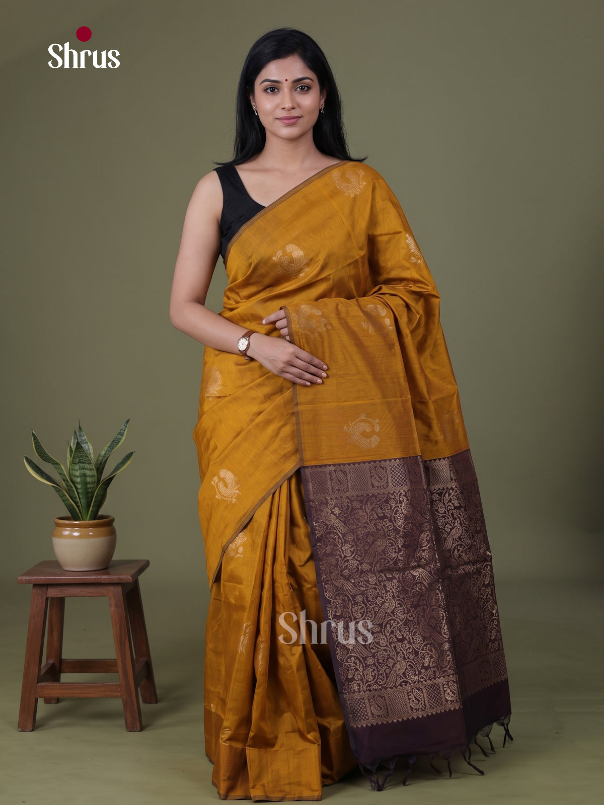 Semi Silkcotton Saree - EGS17120