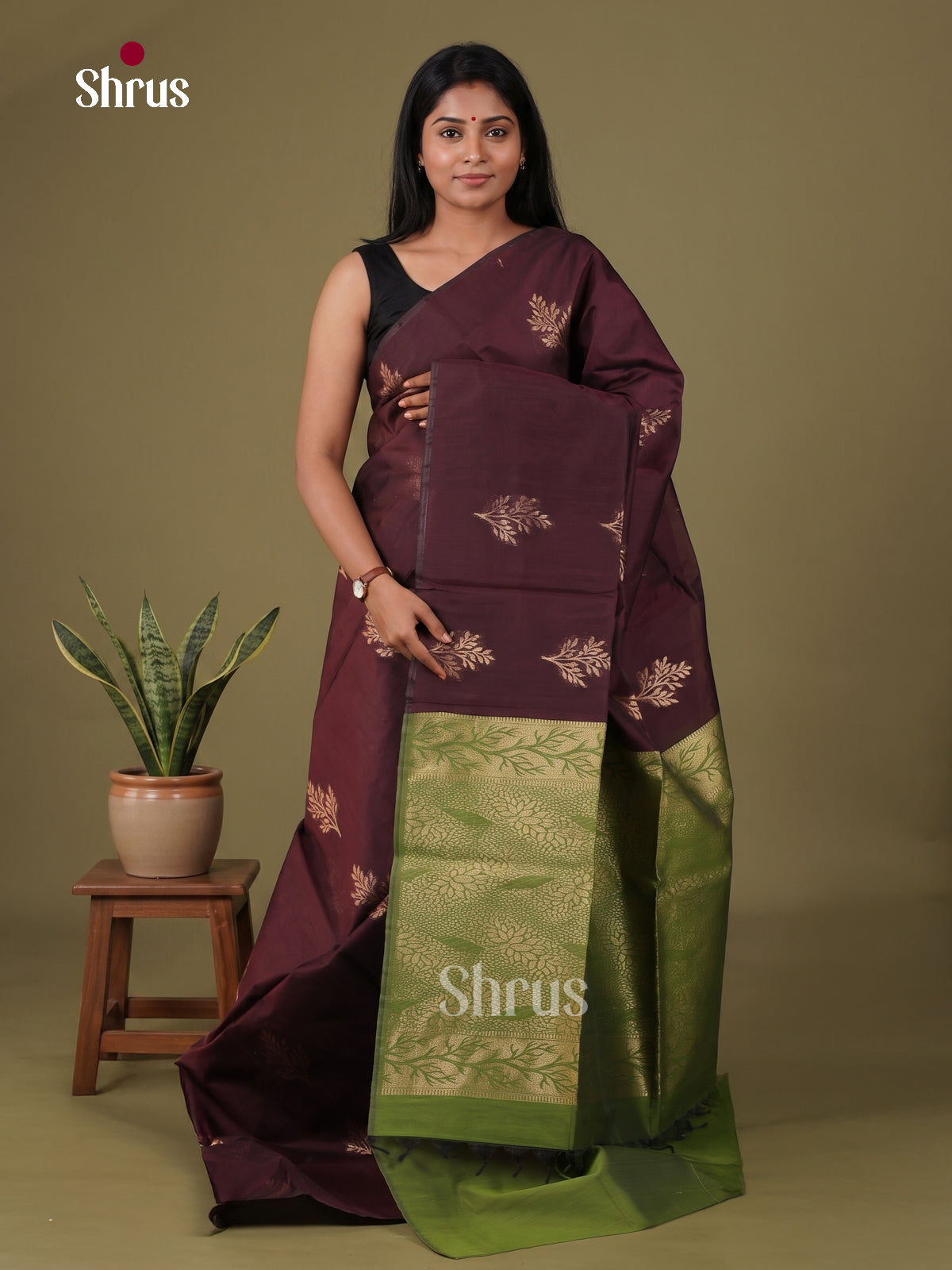 Semi Silkcotton Saree - EGS17124