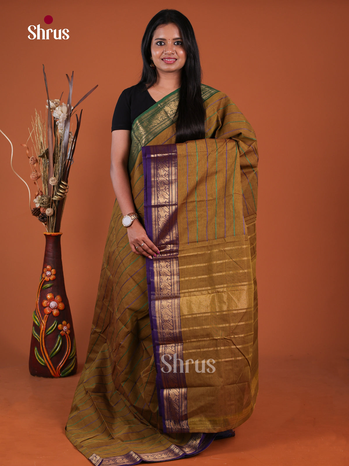 Chettinad Cotton Saree - EGS18003